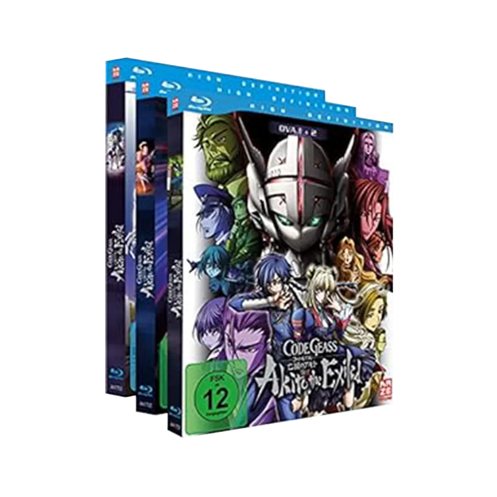Code Geass - Akito the Exiled - Bundle mit OVA 1-5 (Blu-ray)