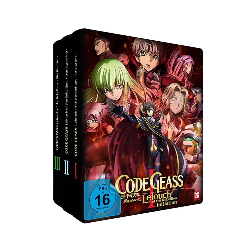 Code Geass: Lelouch of the Rebellion - Bundle mit Movie 1-3 (Blu-ray)