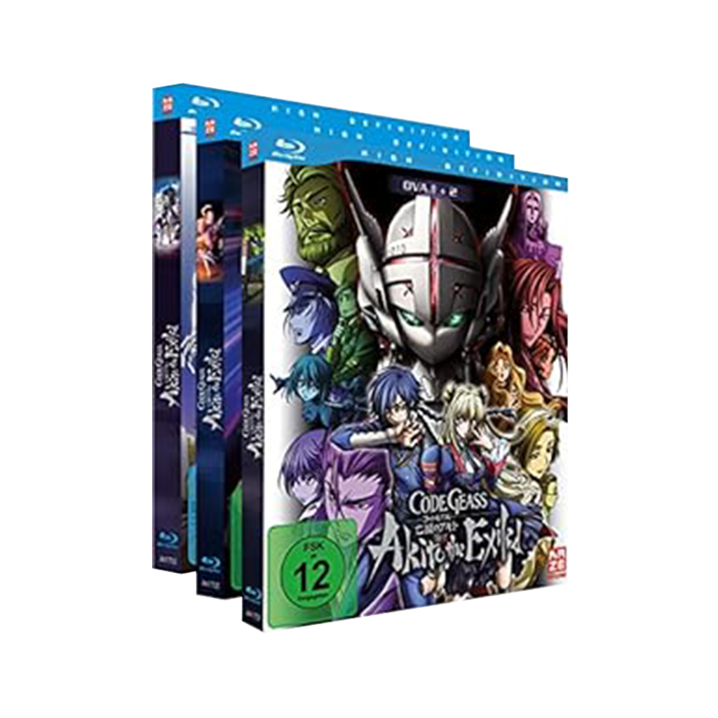 Code Geass - Akito the Exiled - Bundle mit OVA 1-5 (Blu-ray)