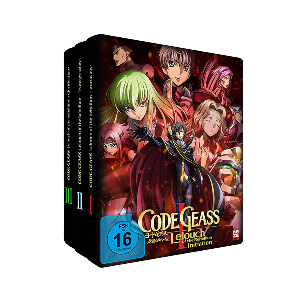 Code Geass: Lelouch of the Rebellion - Bundle mit Movie 1-3 (Blu-ray)