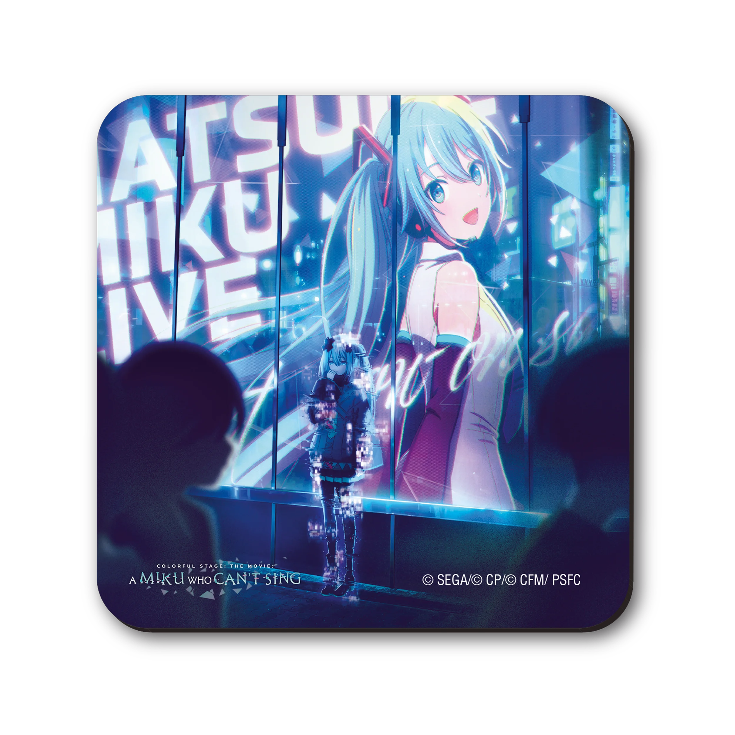 COLORFUL STAGE! The Movie: A Miku Who Can’t Sing - Untersetzer-Set