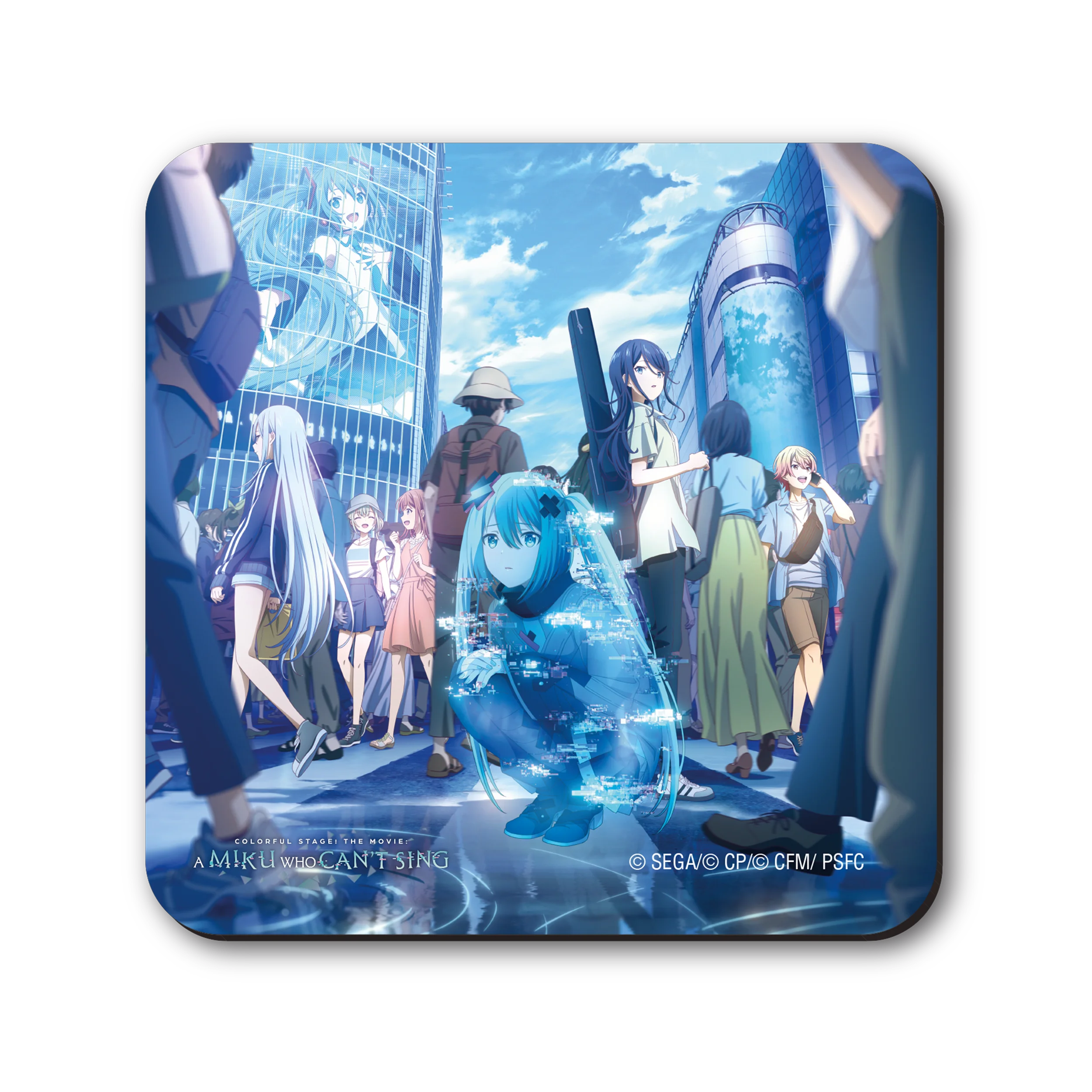 COLORFUL STAGE! The Movie: A Miku Who Can’t Sing - Untersetzer-Set