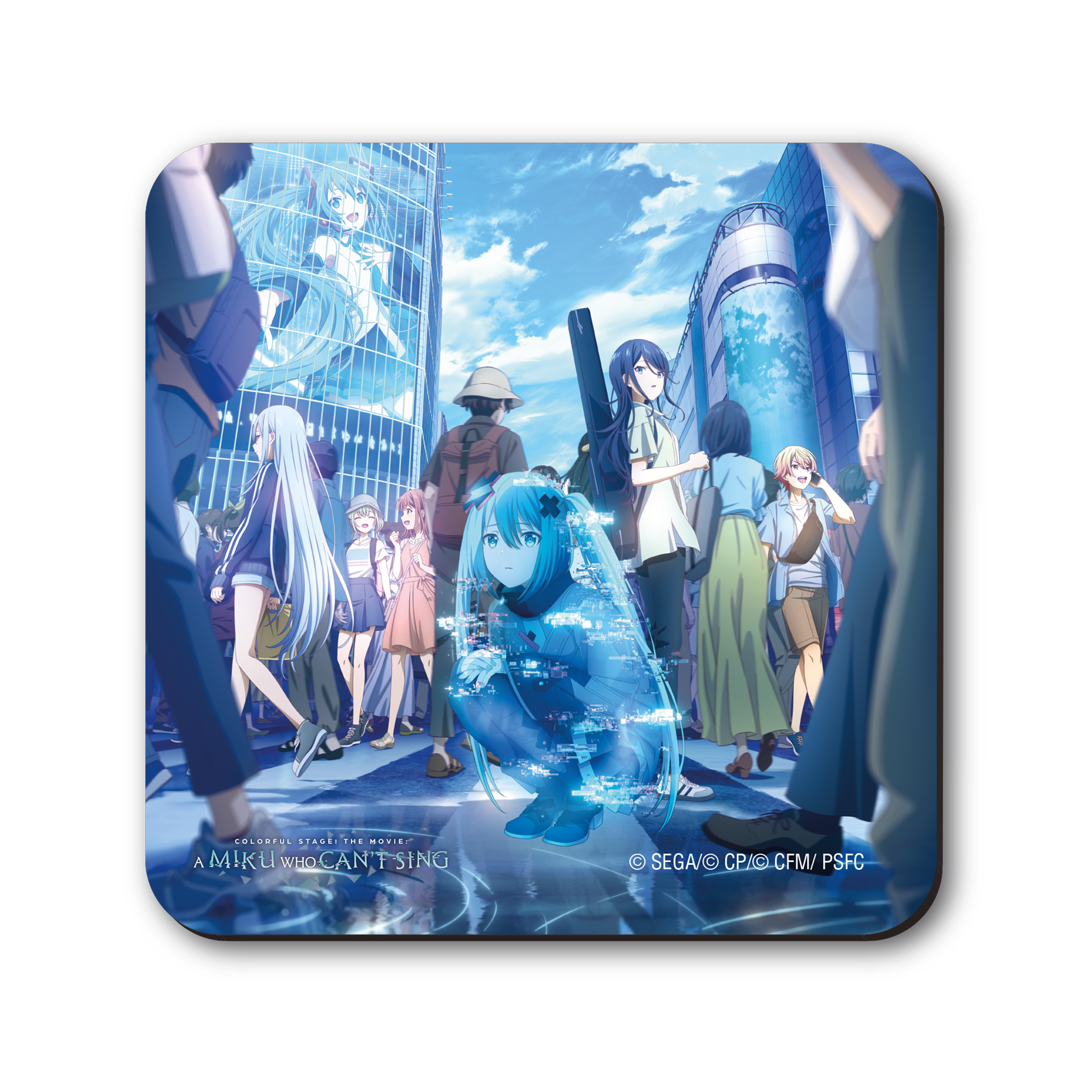 COLORFUL STAGE! The Movie: A Miku Who Can't Sing - Untersetzer-Set