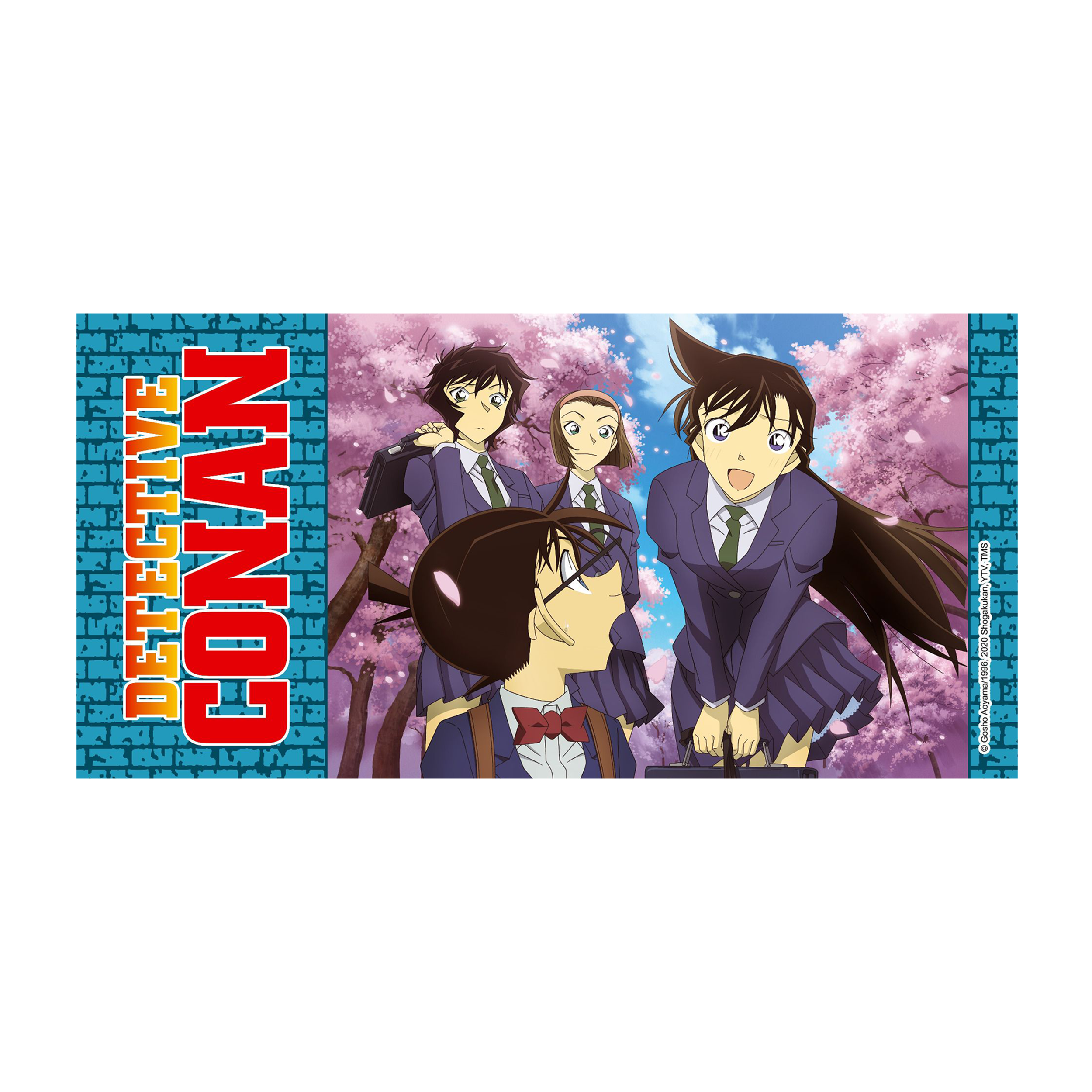 Detective Conan - Conan & Ran - Mousepad  (64x32cm)