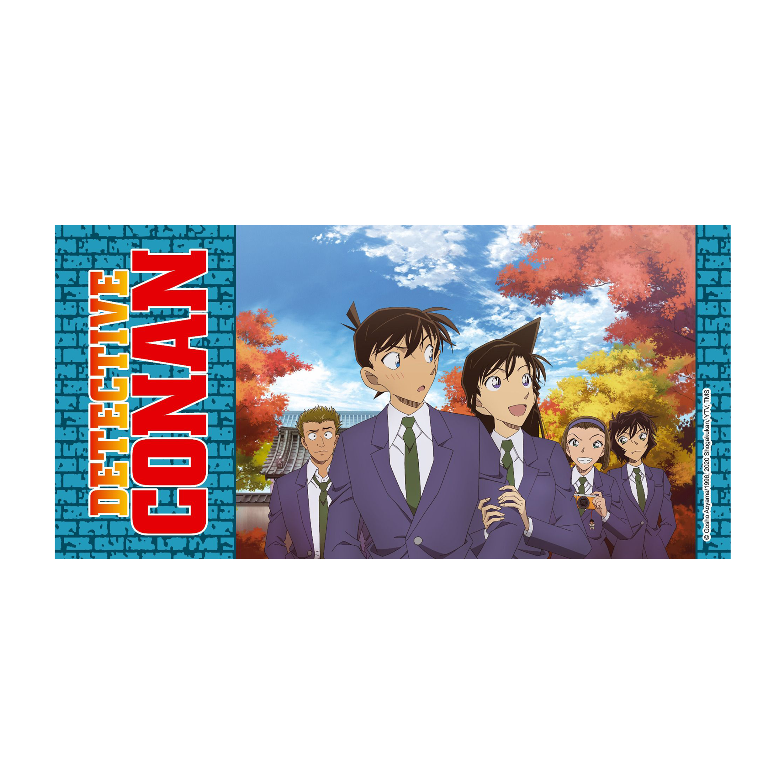 Detective Conan- Shinichi & Ran - Mousepad  (64x32cm)
