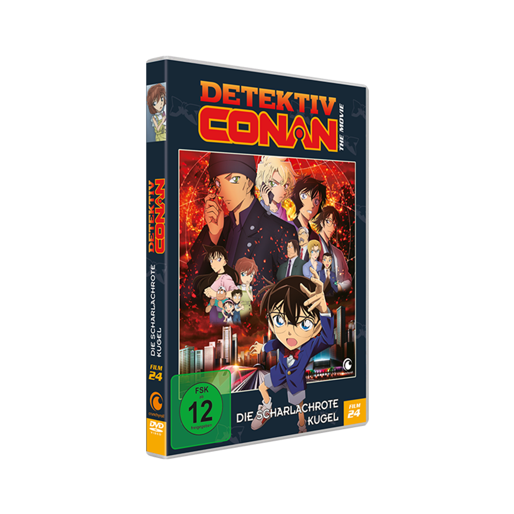 Detektiv Conan - 24. Film: Die scharlachrote Kugel (DVD)