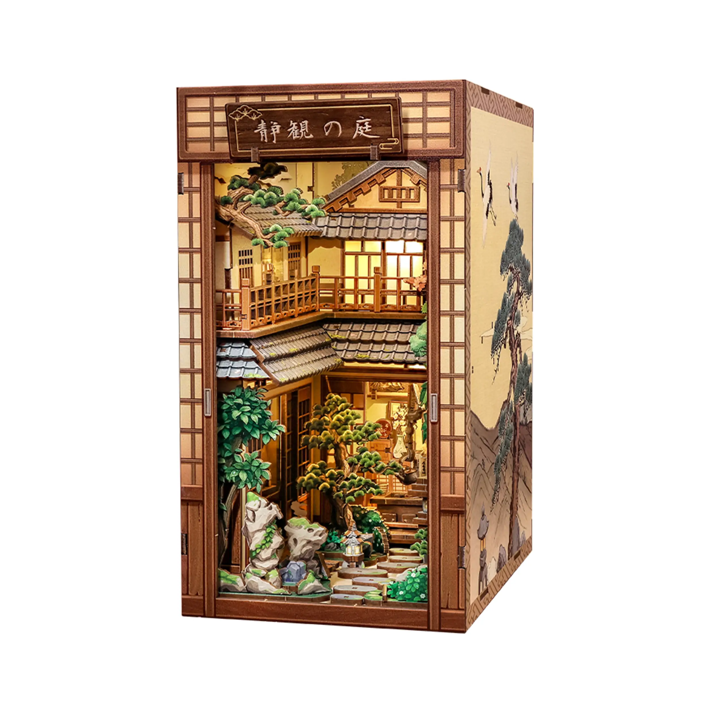 CuteBee - Book Nook - Serene Courtyard