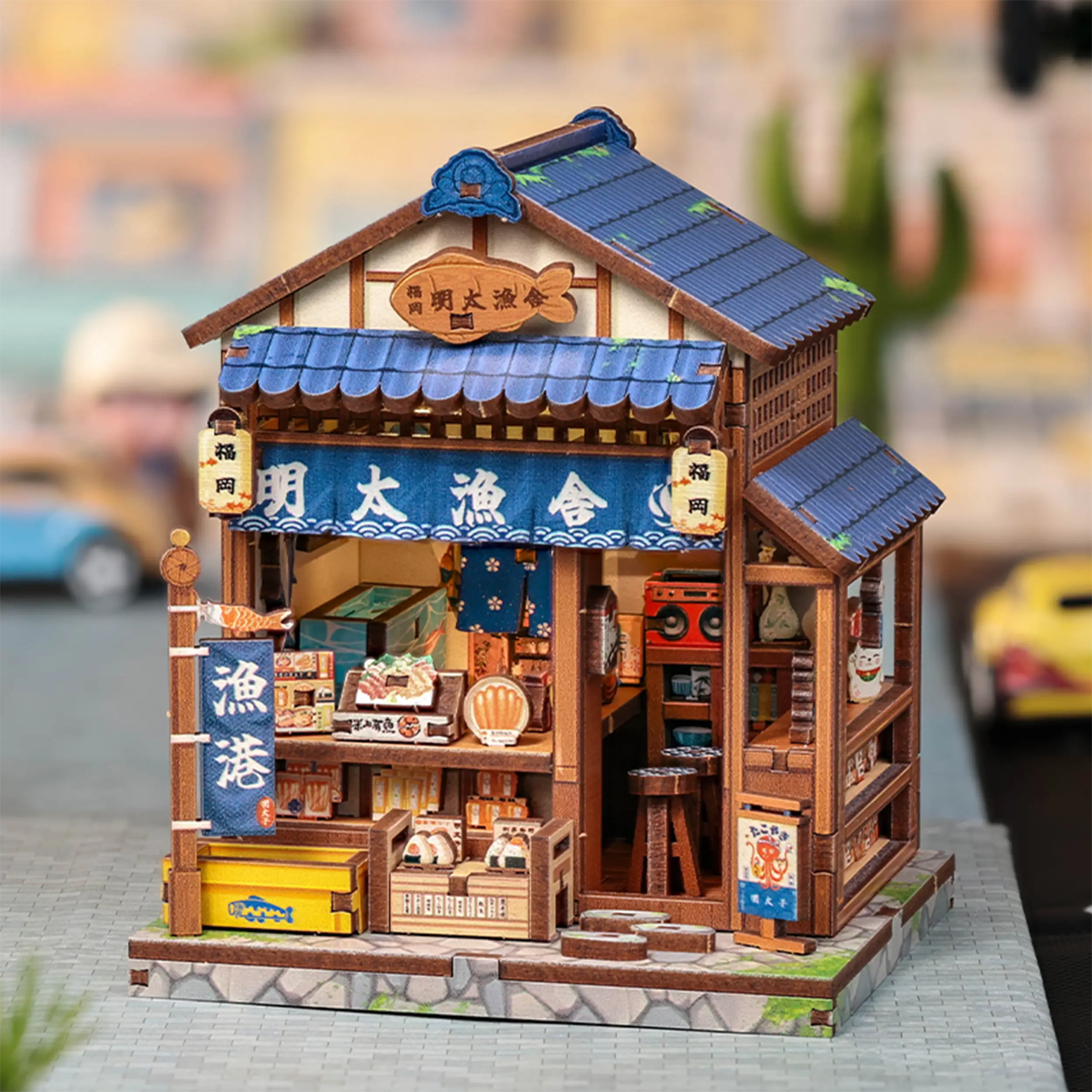 CuteBee - Miniatur Haus - Fukuoka Mentaiko Kitchen