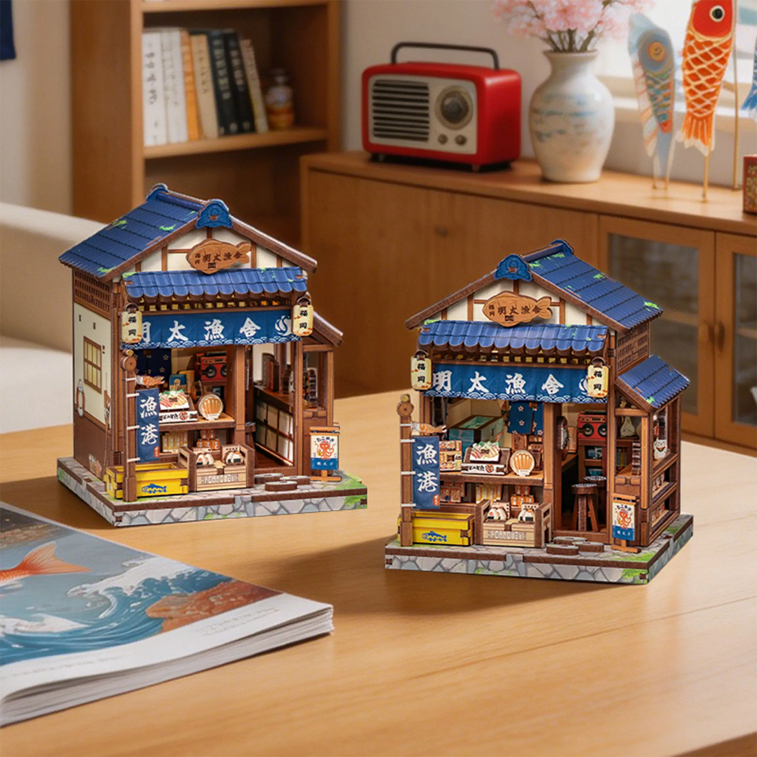 CuteBee - Miniatur Haus - Fukuoka Mentaiko Kitchen