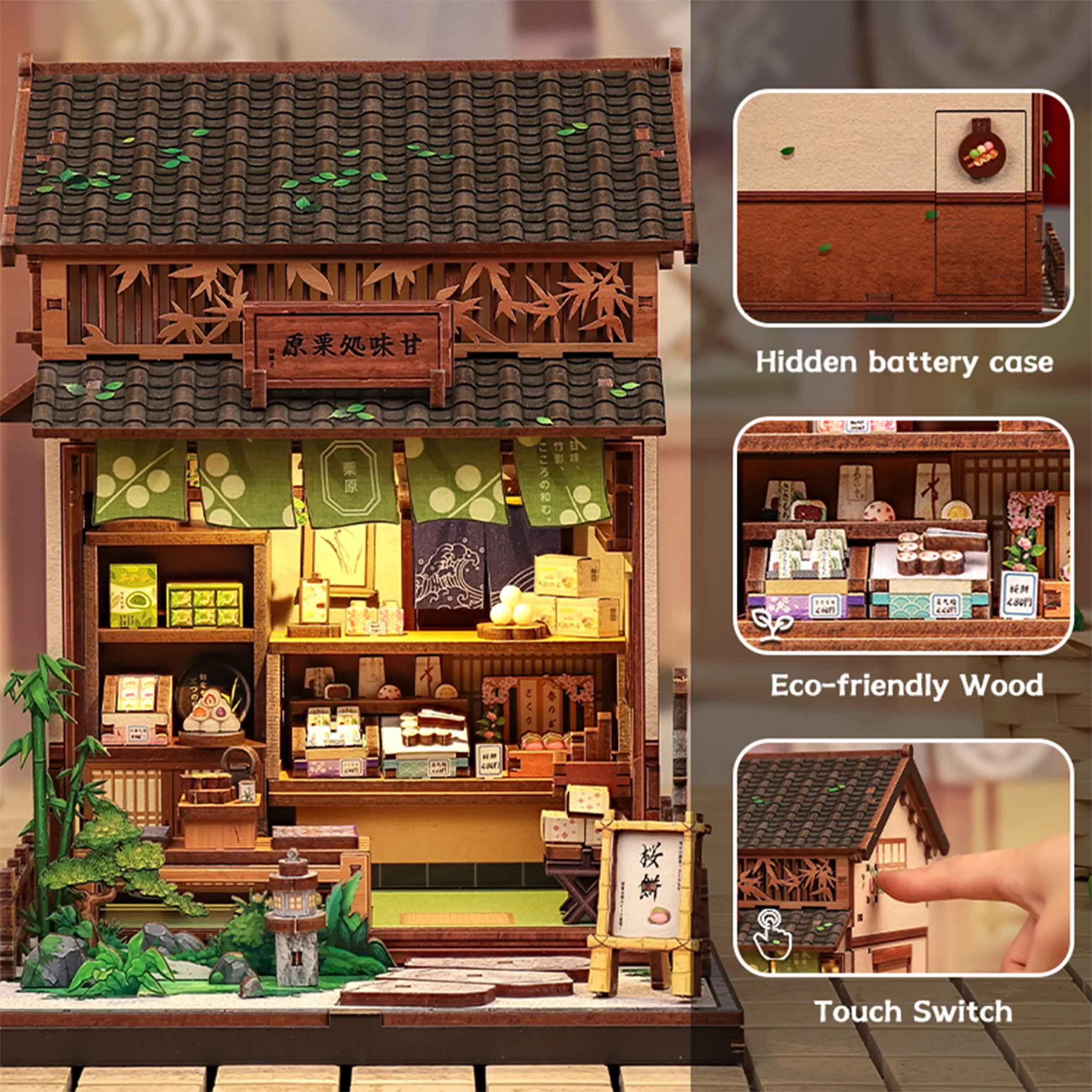 CuteBee - Miniatur Haus - Kanmi-dokoro Kurihara
