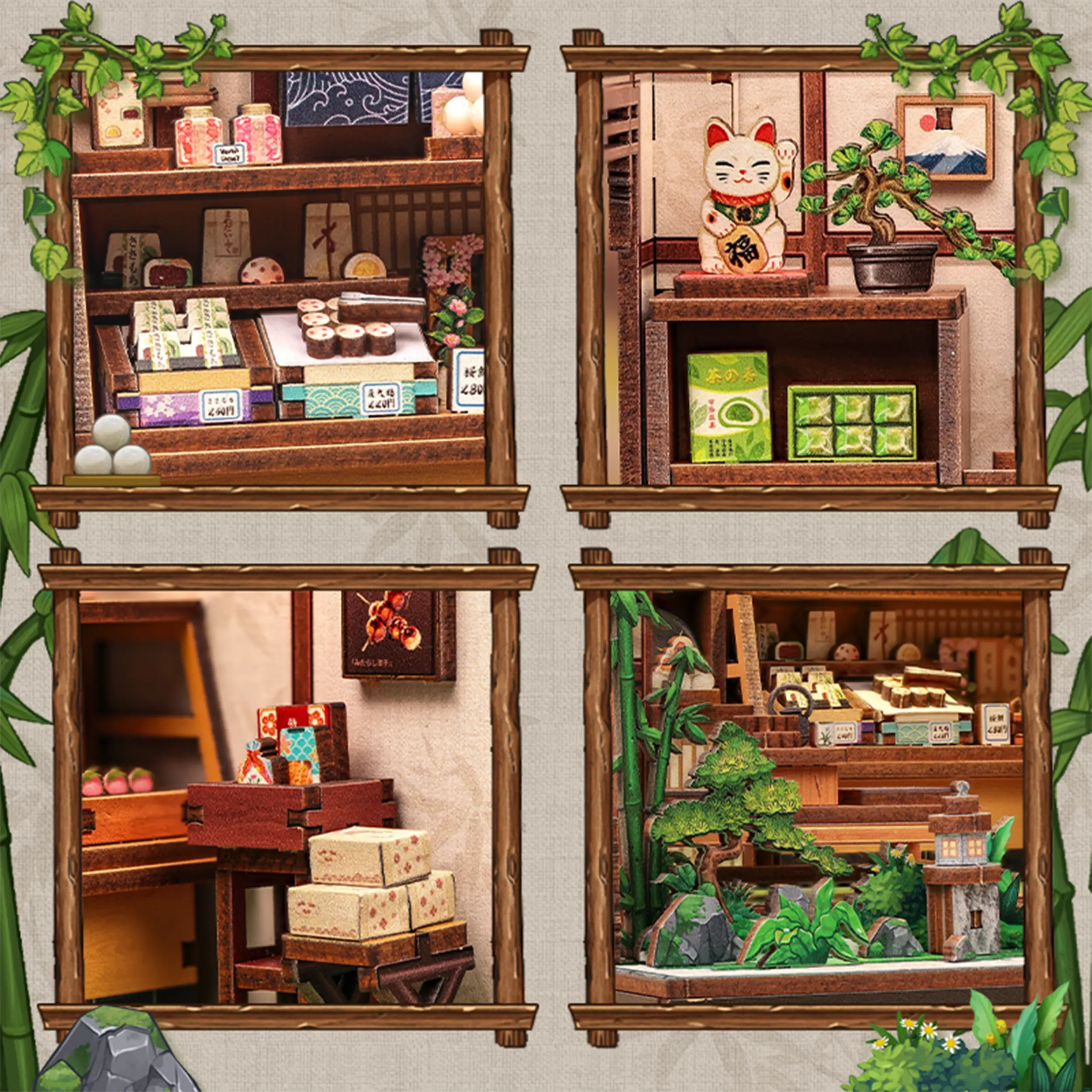 CuteBee - Miniatur Haus - Kanmi-dokoro Kurihara
