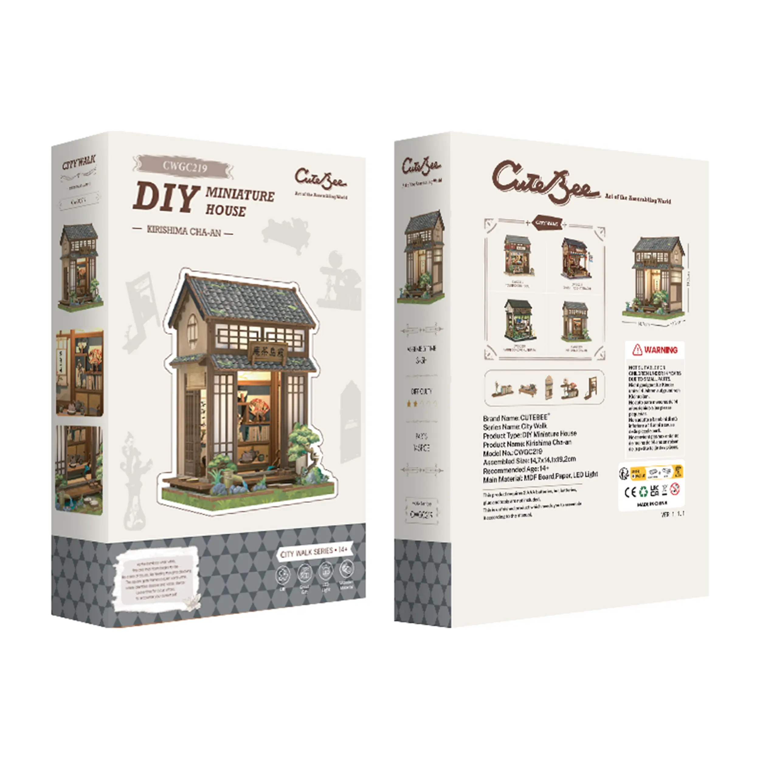 CuteBee - Miniatur Haus - Kirishima Cha-an