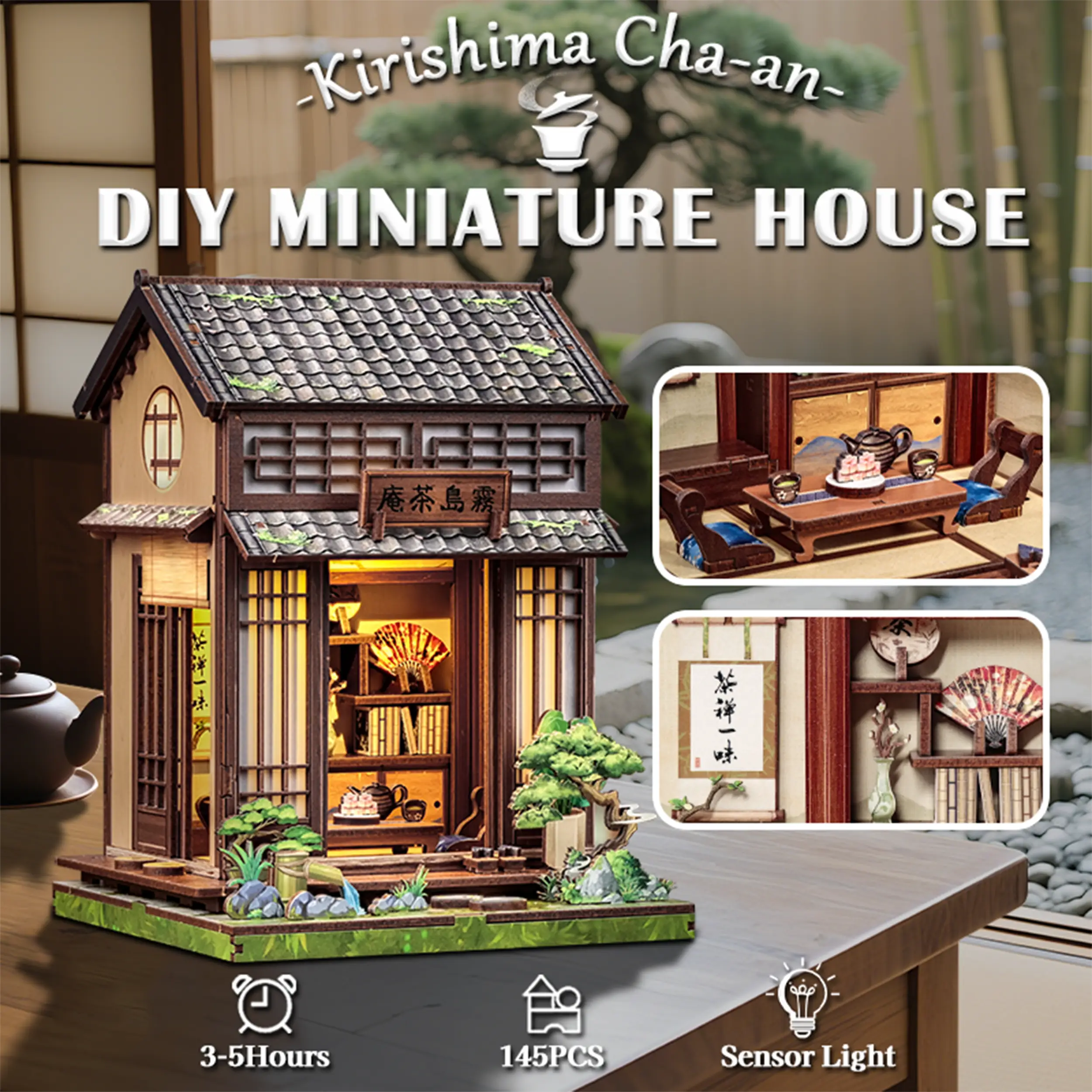 CuteBee - Miniatur Haus - Kirishima Cha-an