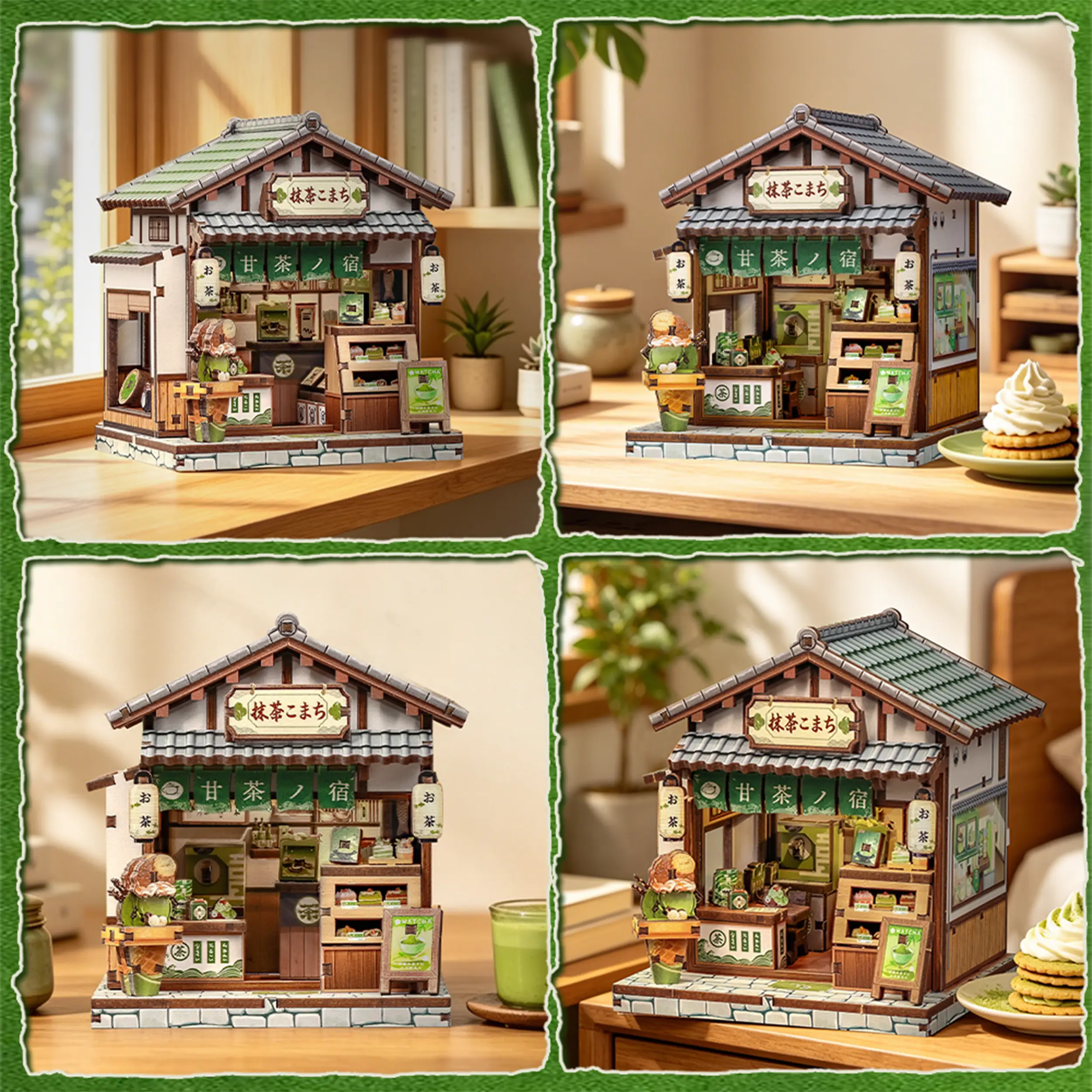 CuteBee - Miniatur Haus - Kyoto Matcha Cottage