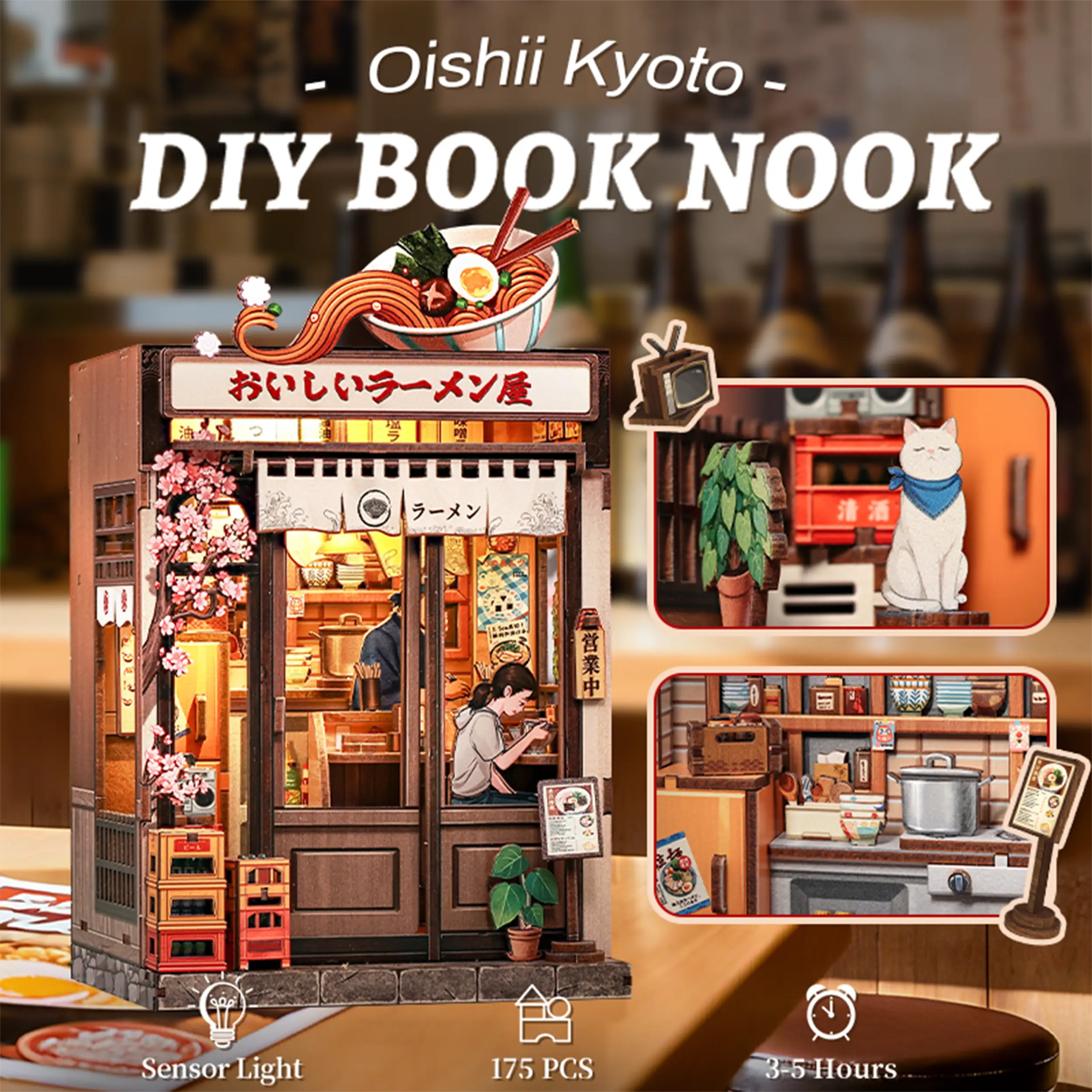 CuteBee - Miniatur Haus - Oishii Kyoto