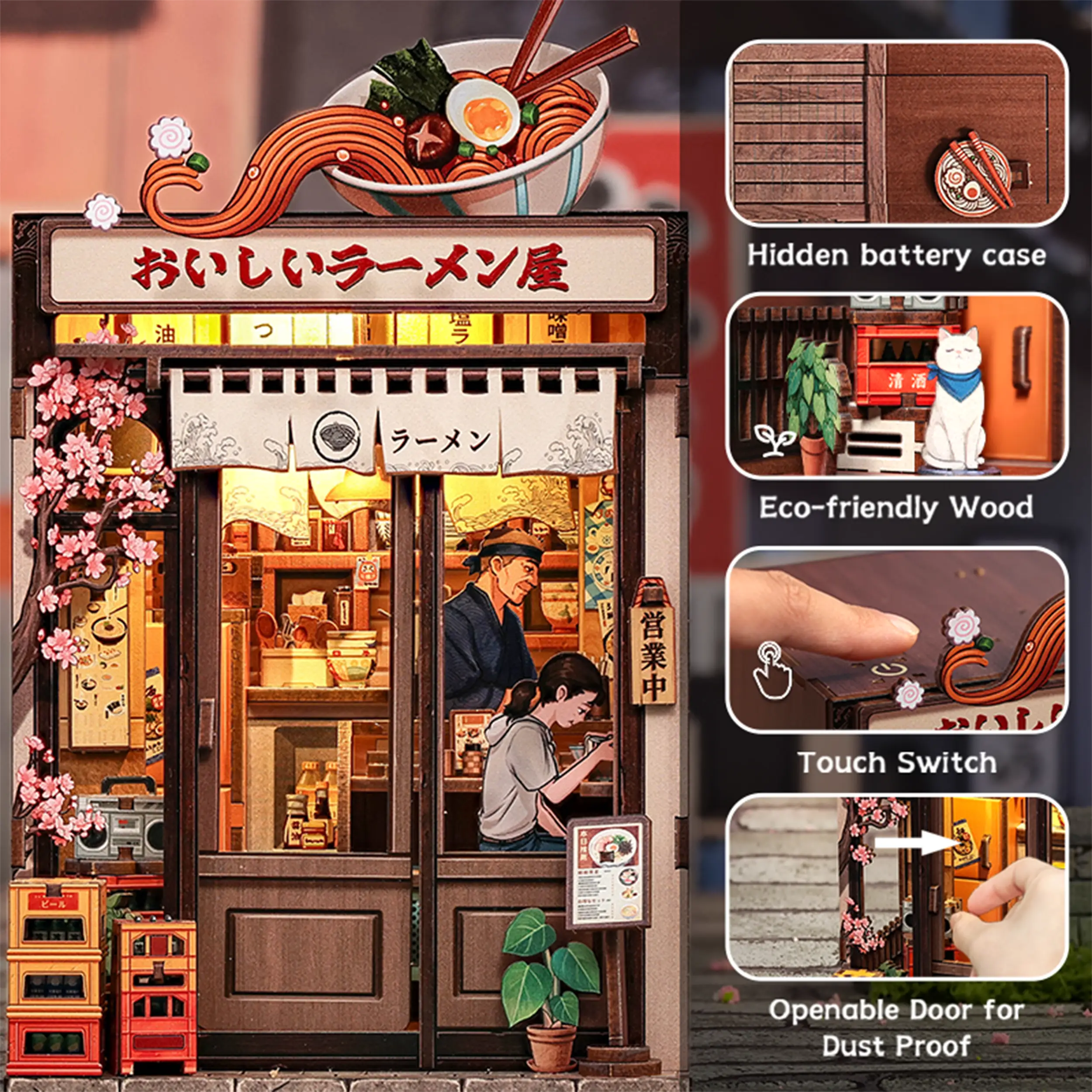 CuteBee - Miniatur Haus - Oishii Kyoto