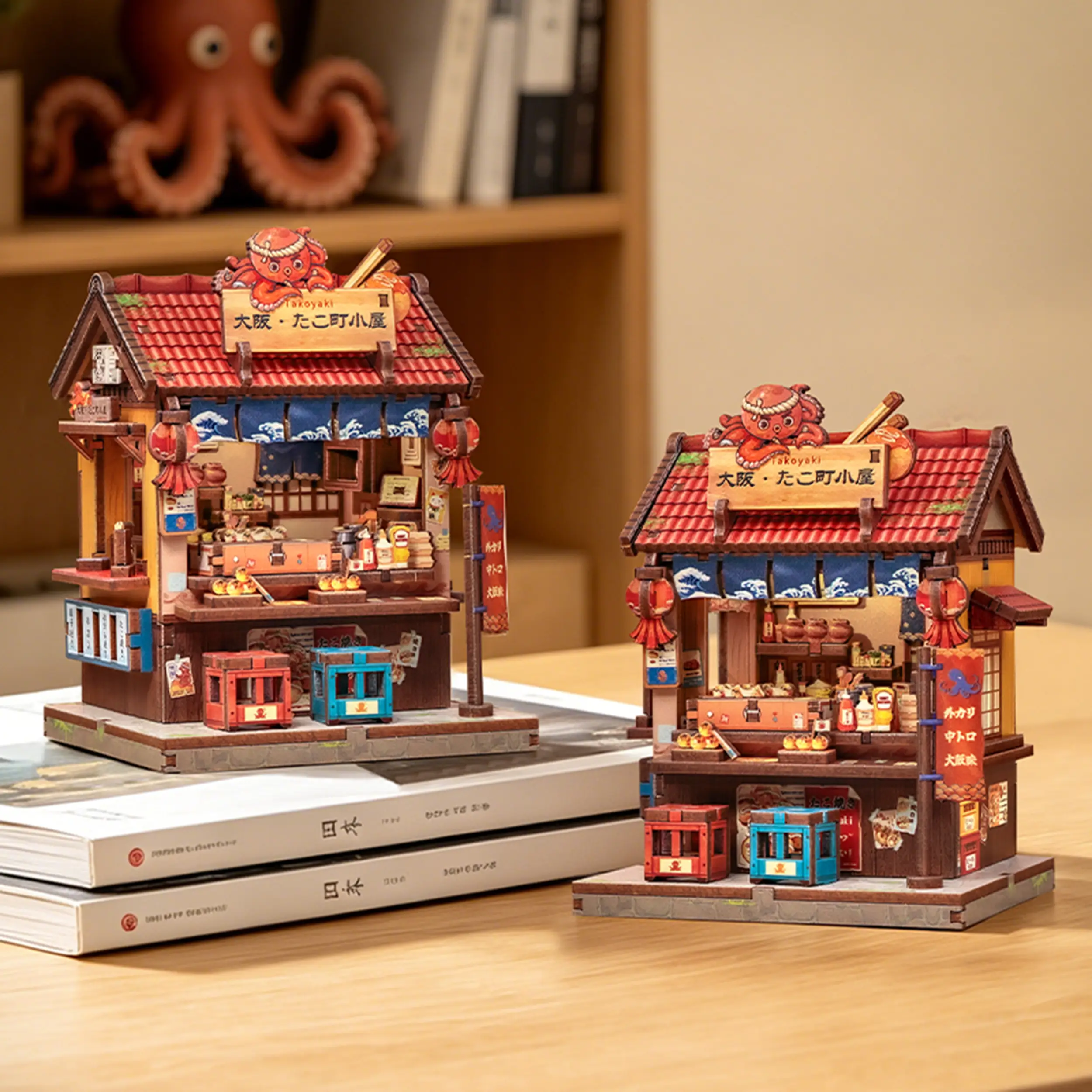 CuteBee - Miniatur Haus - Osaka Takoyaki