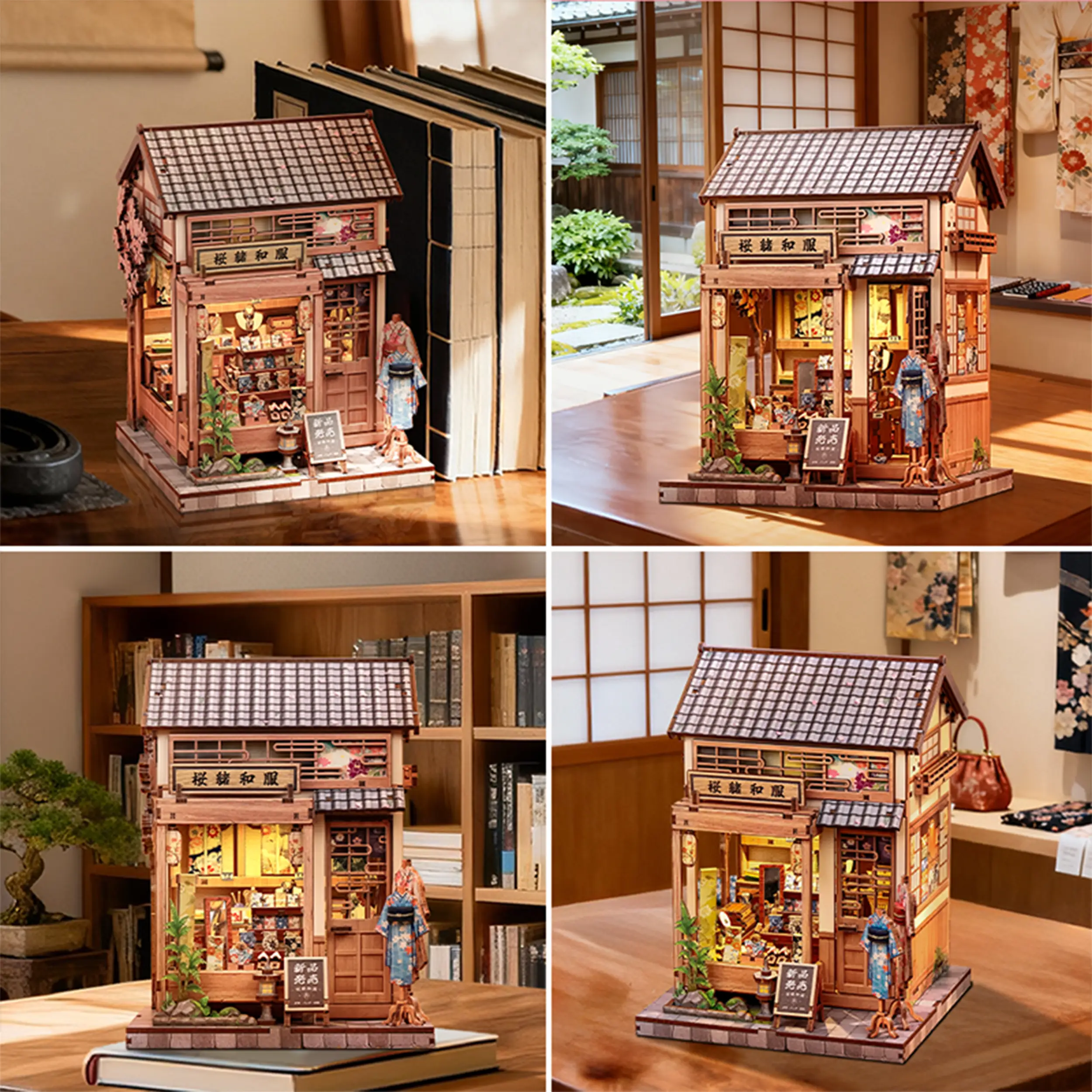 CuteBee - Miniatur Haus - Sakura Kimono Shop