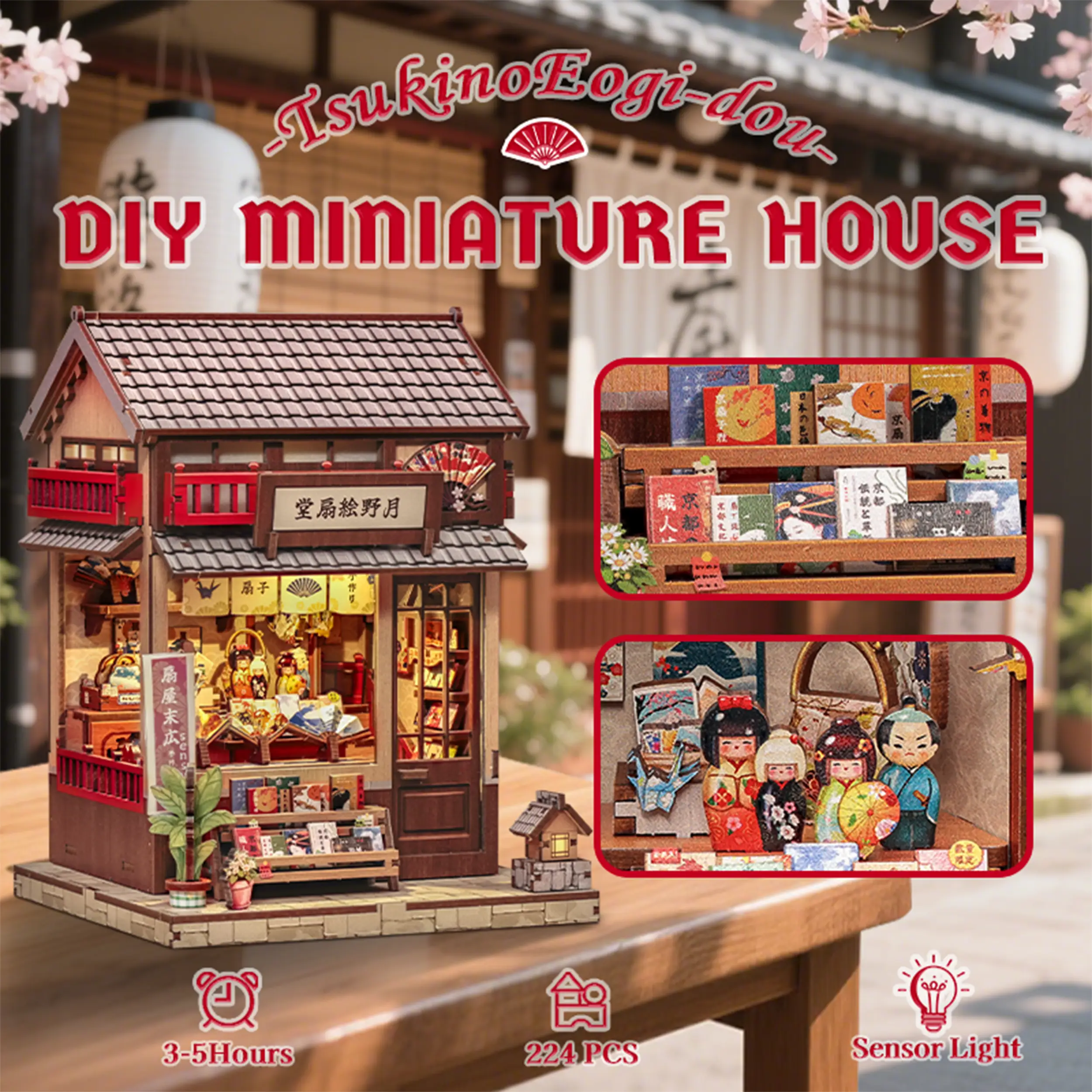 CuteBee - Miniatur Haus - Tsukino Eogi-dou