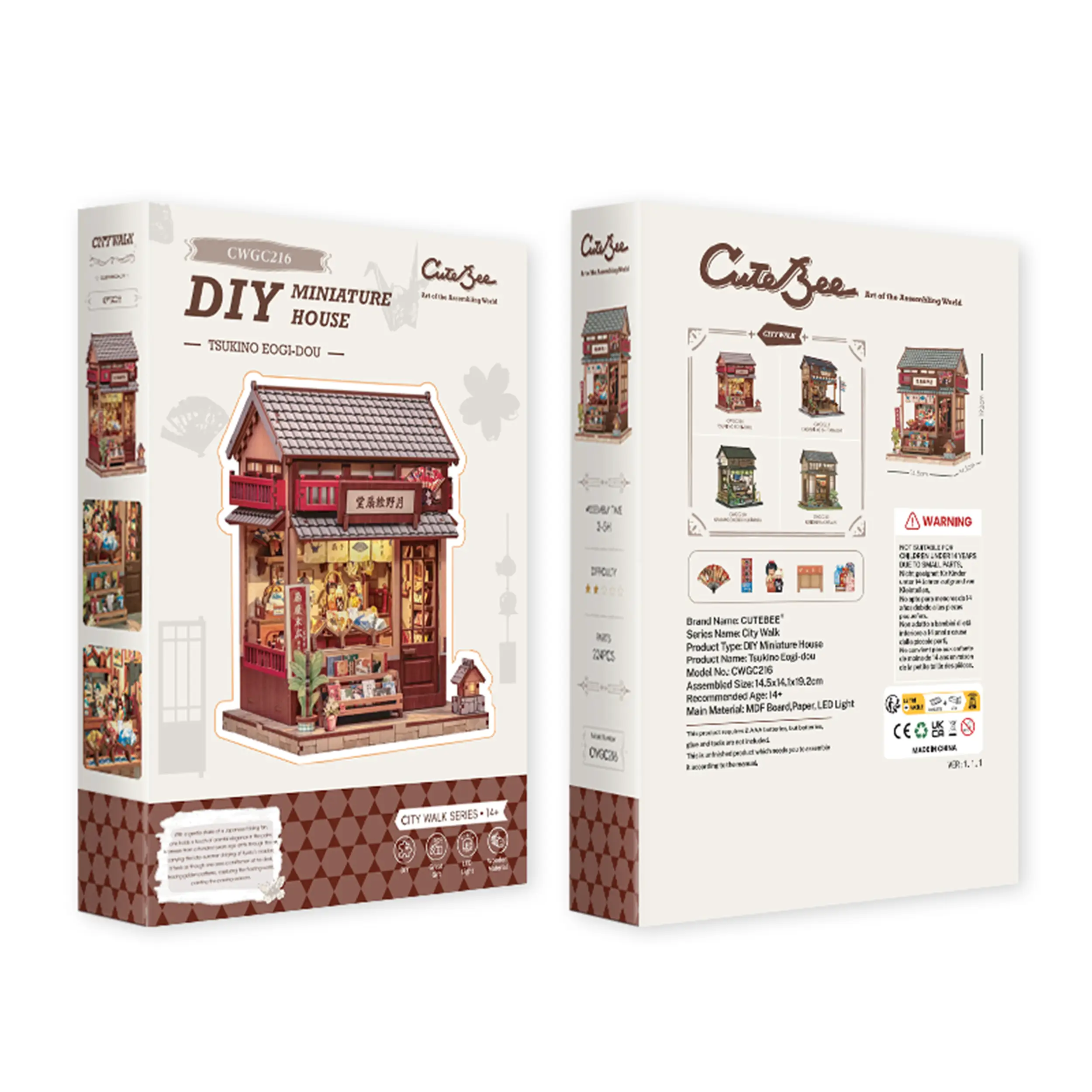CuteBee - Miniatur Haus - Tsukino Eogi-dou