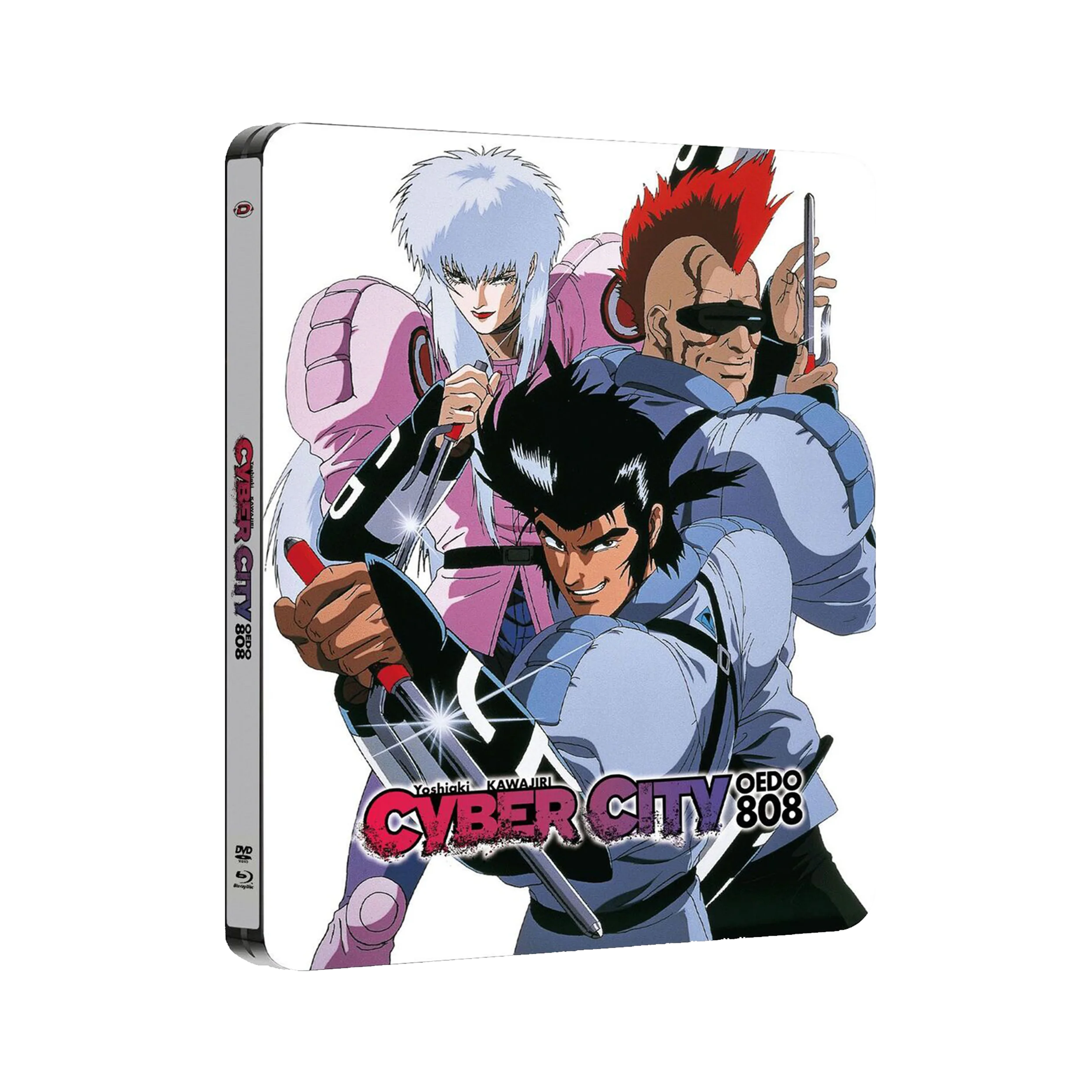 Cyber City Oedo 808 - OVAs - Steelbook (Blu-ray & DVD)