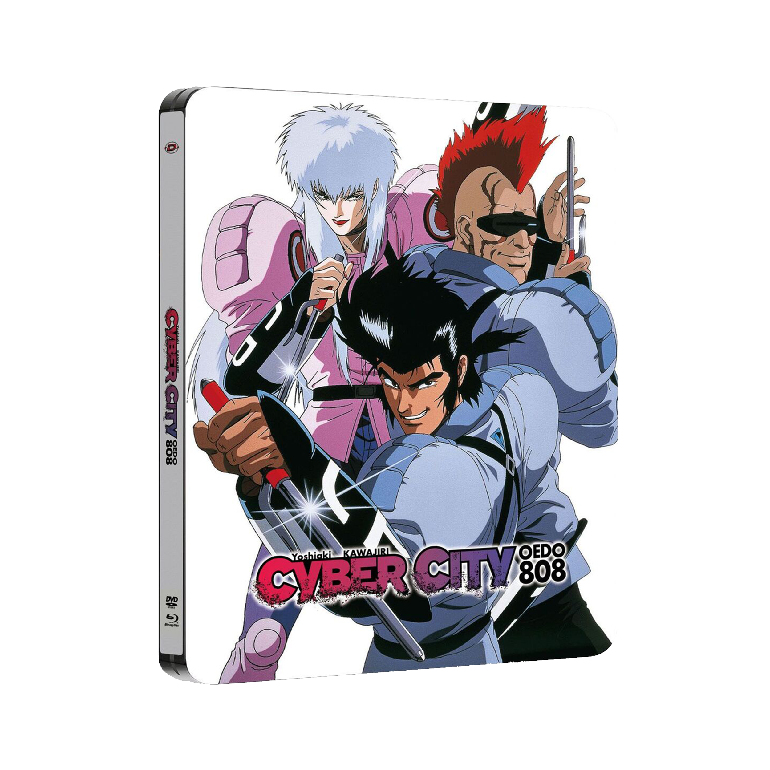 Cyber City Oedo 808 - OVAs - Steelbook (Blu-ray & DVD)