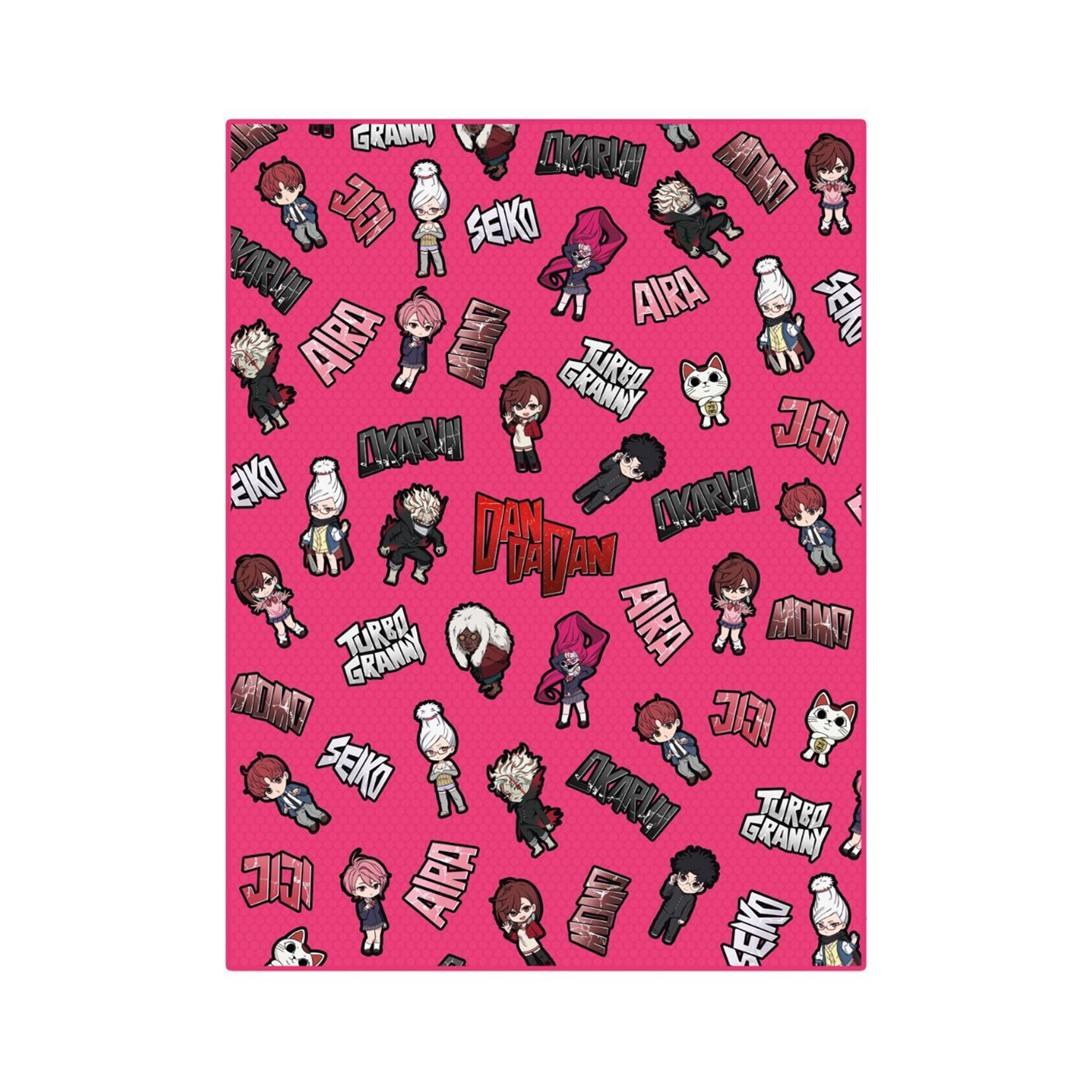Dan Da Dan - Chibi Style - Decke (120x153cm)