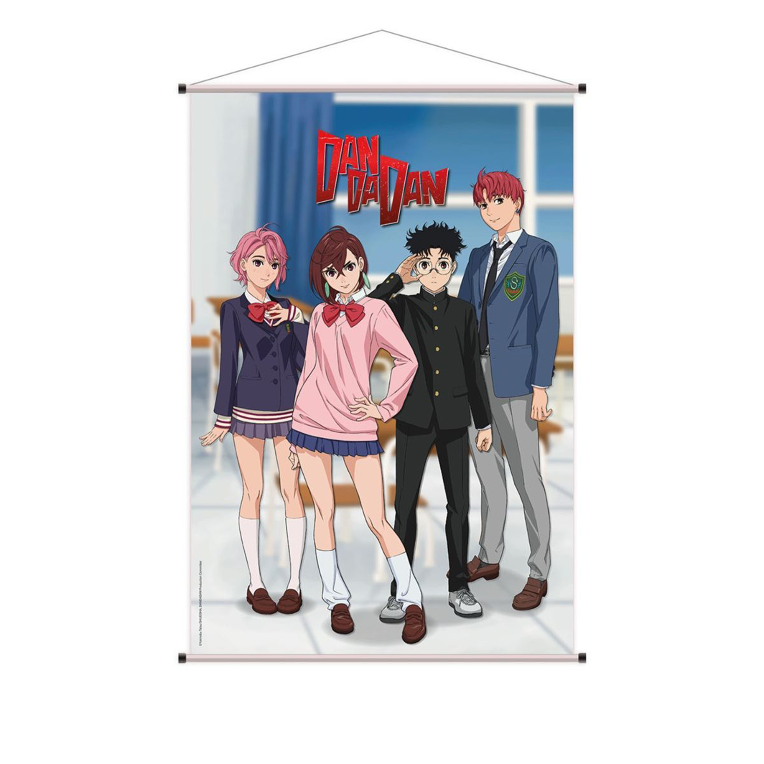 Dan Da Dan  - Ghosts, Aliens & Homework - Wallscroll (60x90cm)