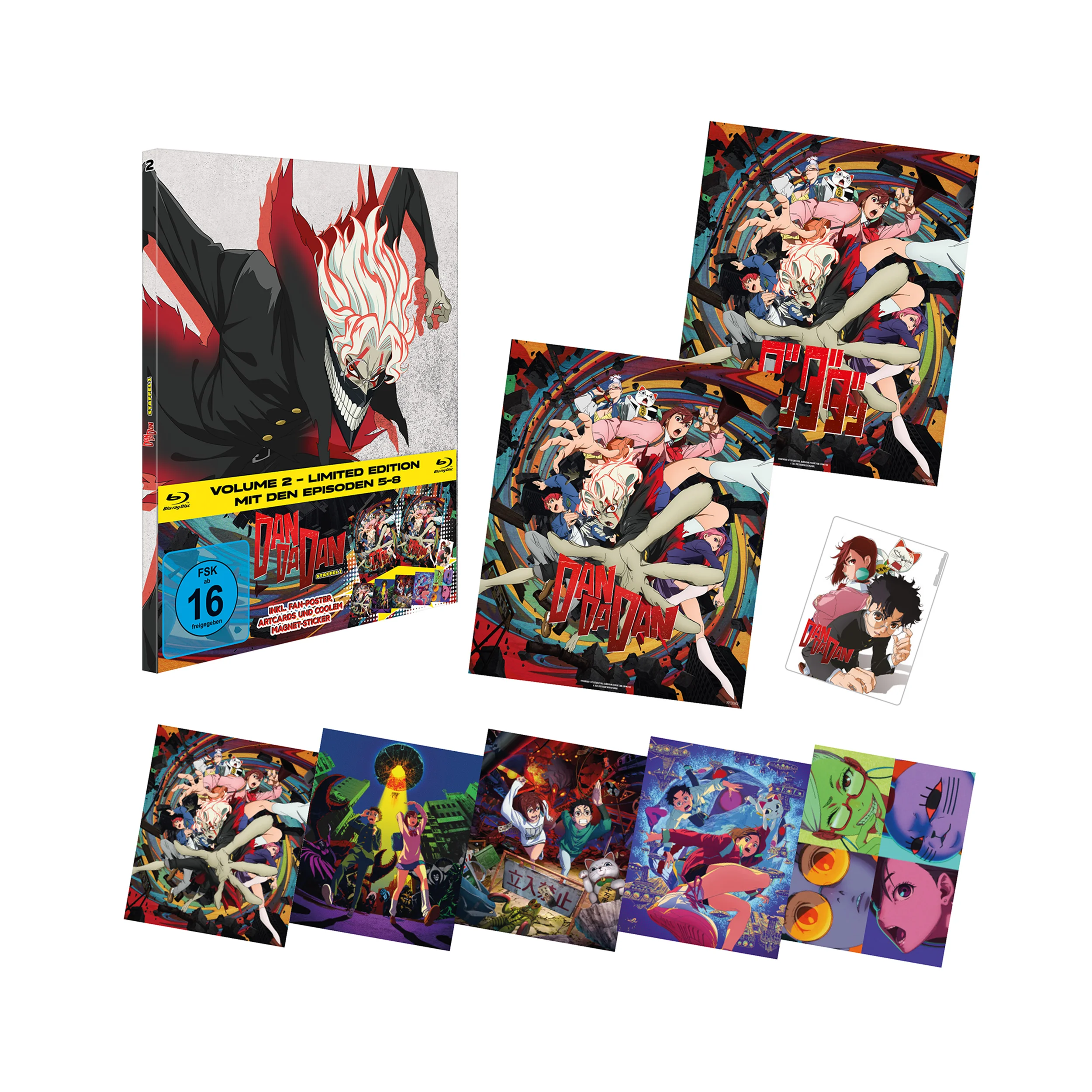 DAN DA DAN Season 1 - Vol. 2 - Limited Edition (Blu-ray)