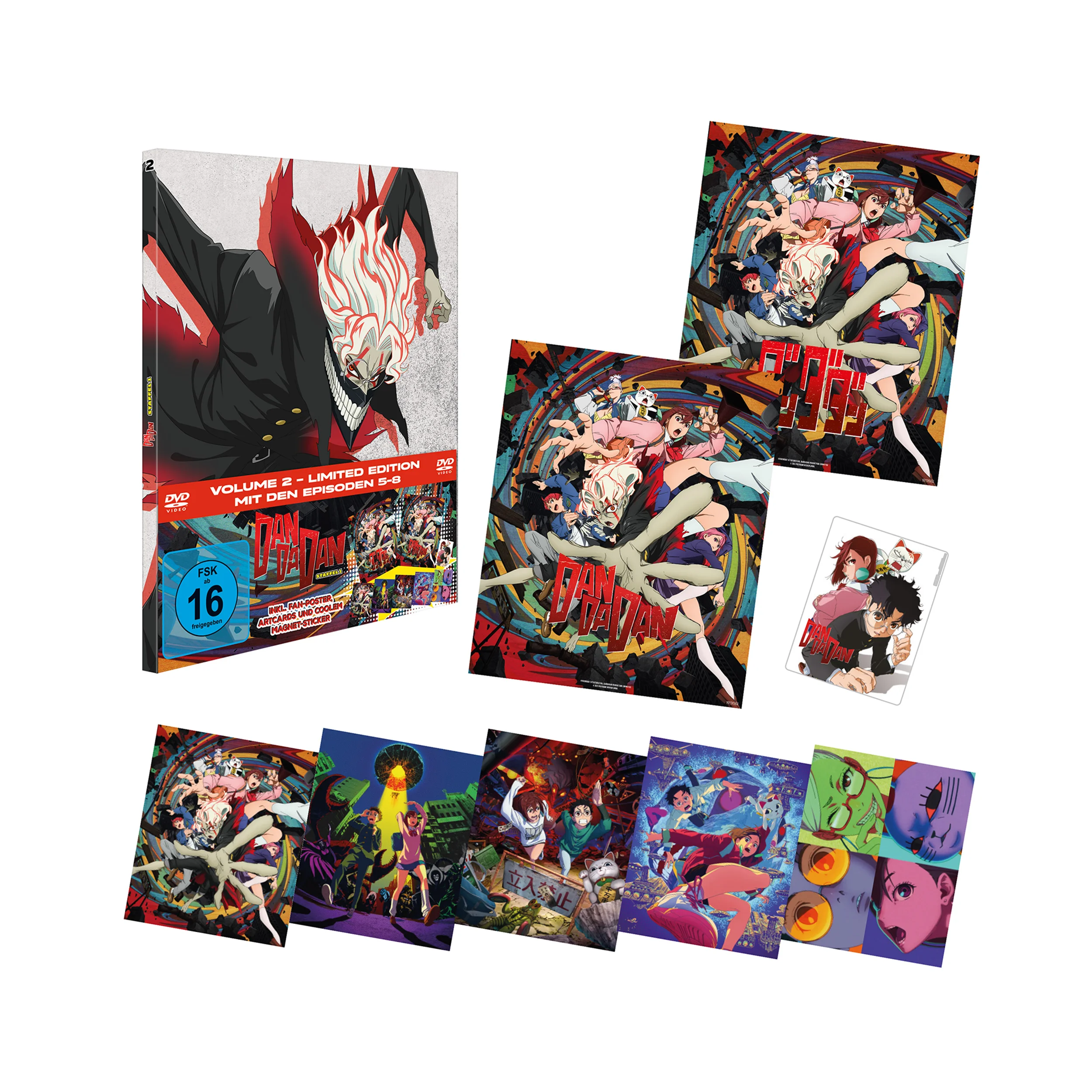 DAN DA DAN Season 1 - Vol. 2 - Limited Edition (DVD)