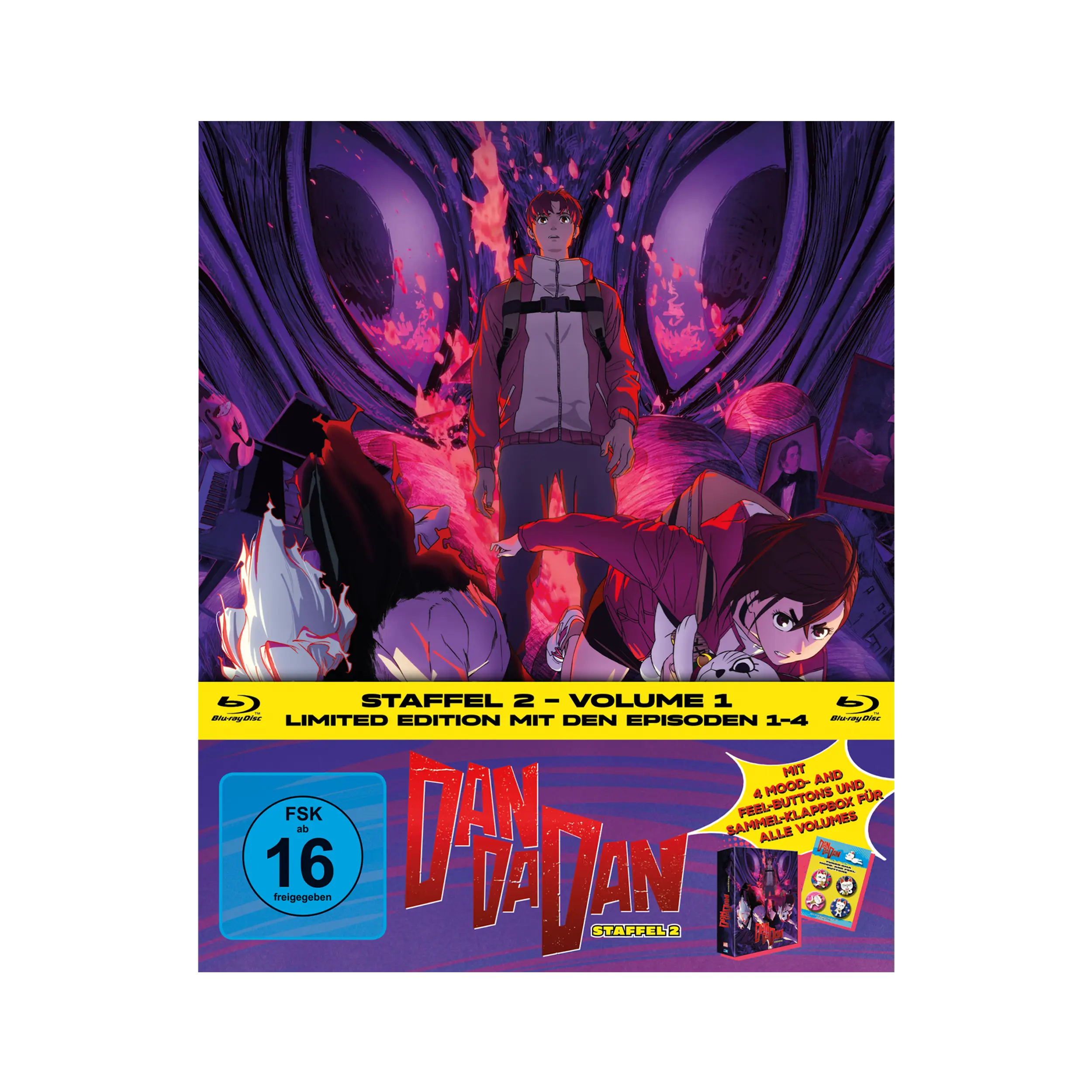 DAN DA DAN Season 2 - Vol. 1 - Limited Edition mit Sammelklappbox (Blu-ray)