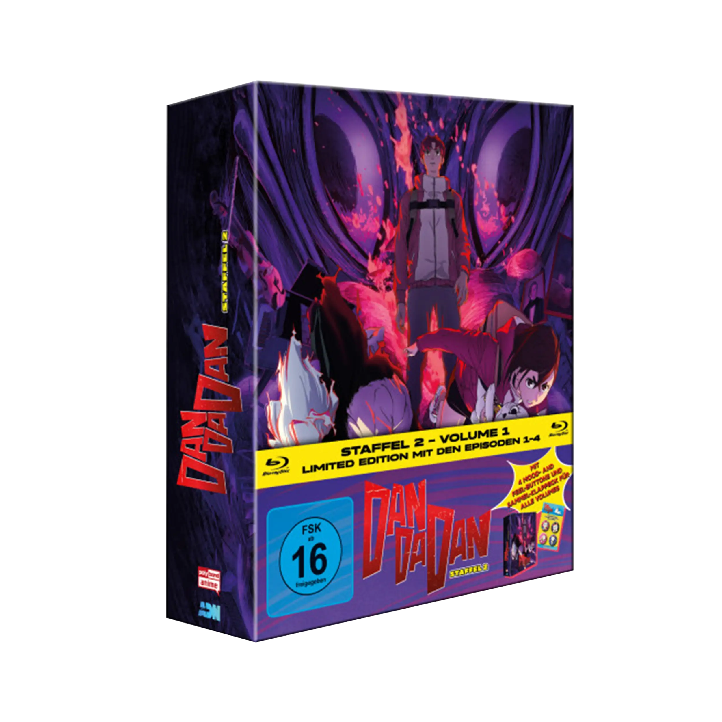 DAN DA DAN Season 2 - Vol. 1 - Limited Edition mit Sammelklappbox (Blu-ray)