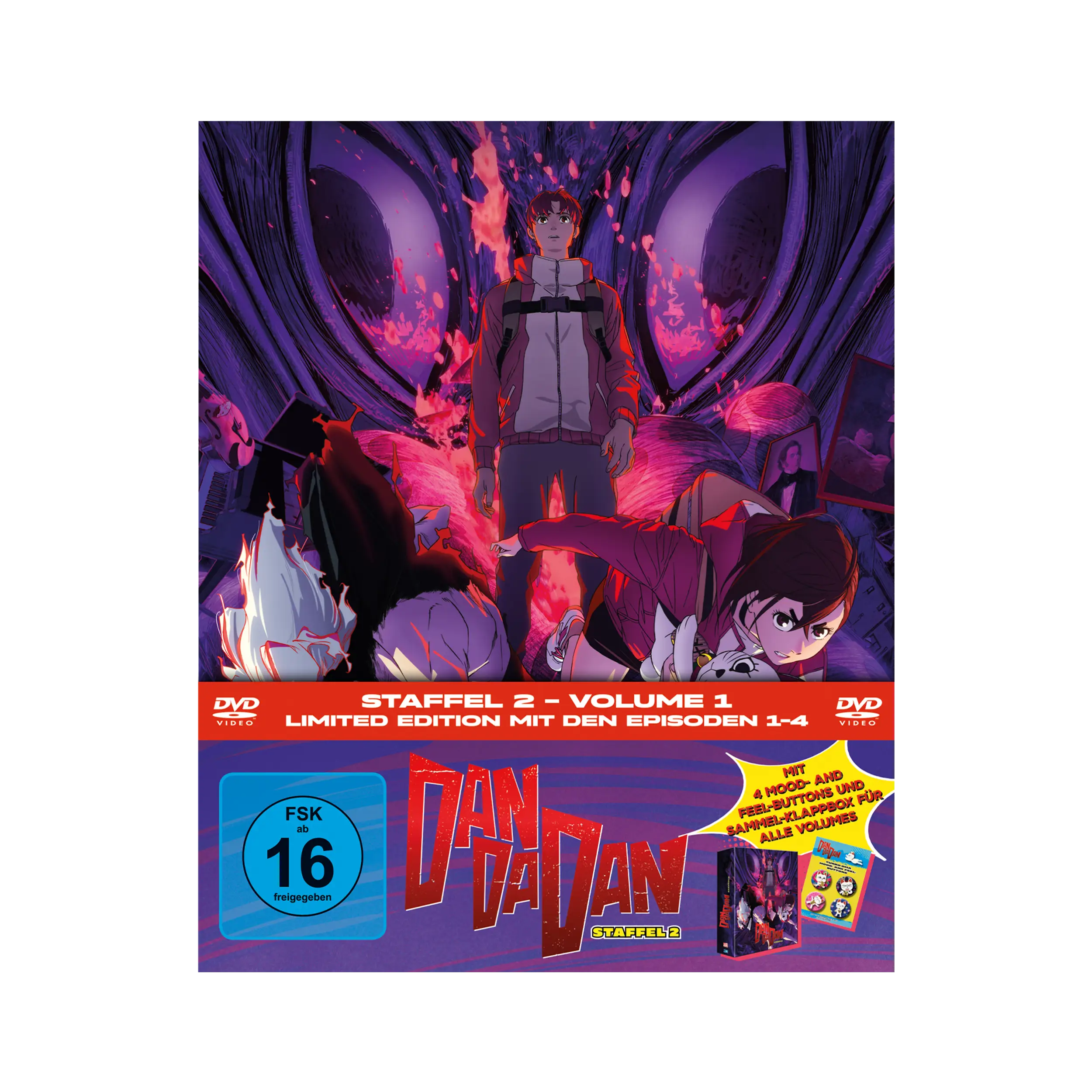 DAN DA DAN Season 2 - Vol. 1 - Limited Edition mit Sammelklappbox (DVD)