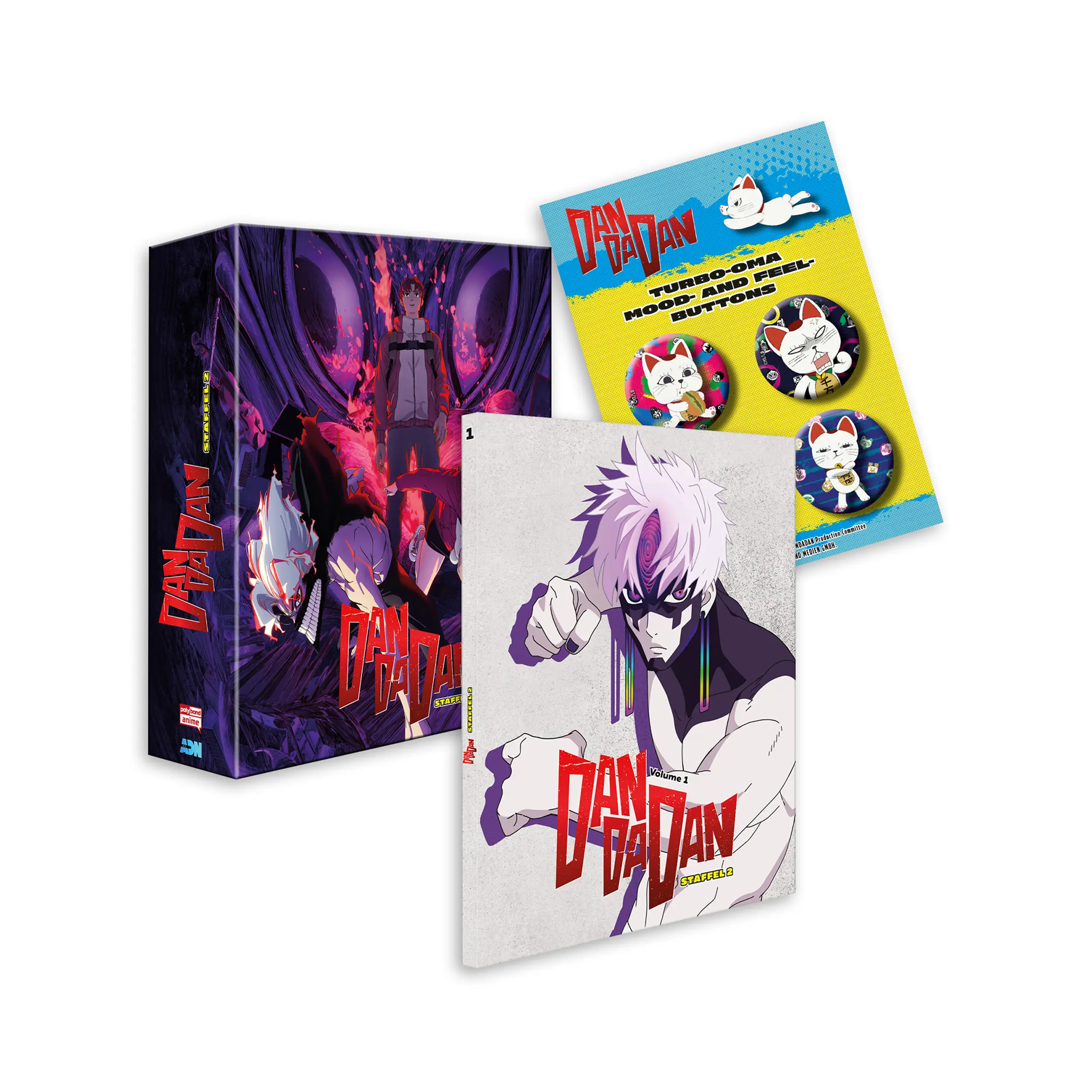 DAN DA DAN Season 2 - Vol. 1 - Limited Edition mit Sammelklappbox (DVD)
