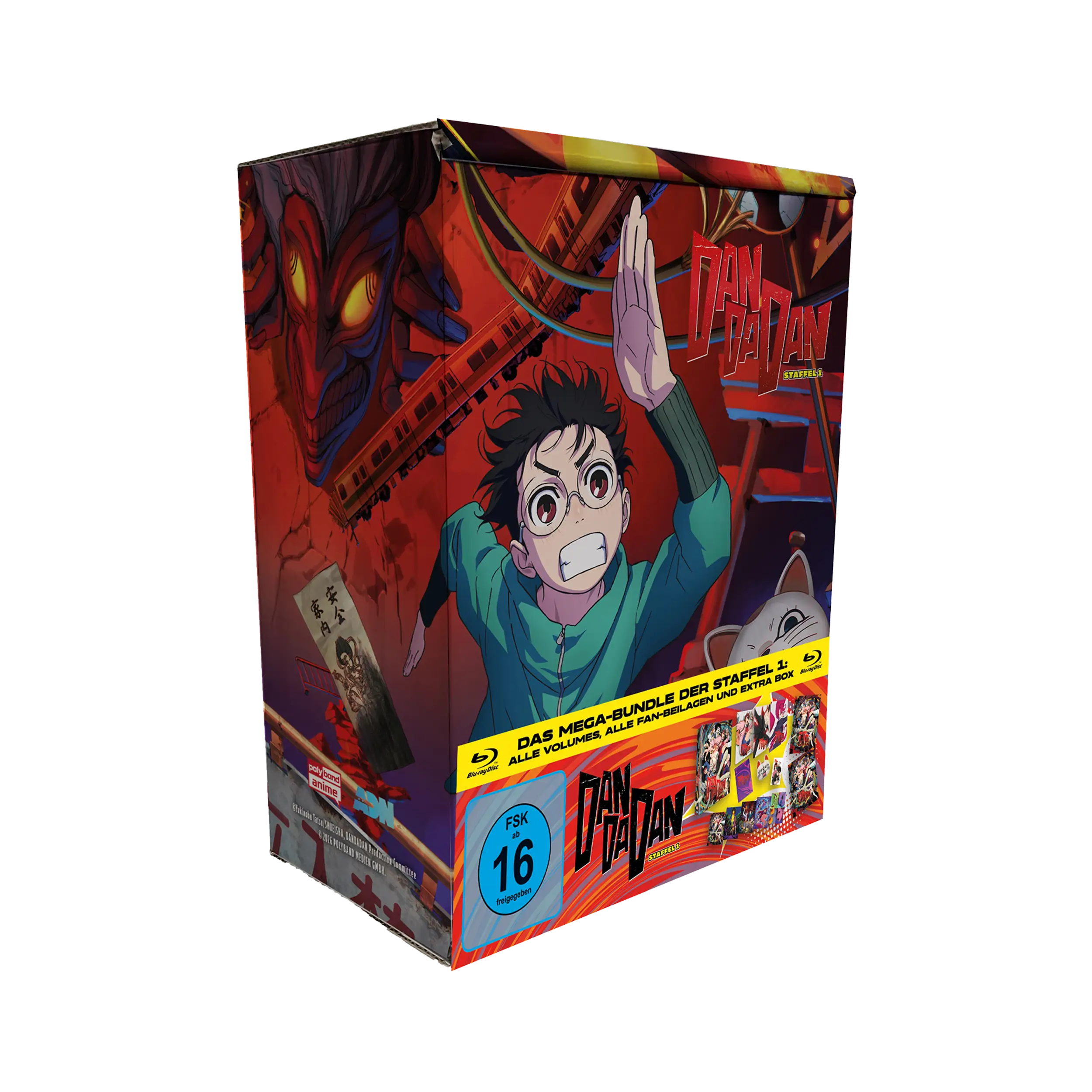 DAN DA DAN - Staffel 1 - Das Mega-Bundle: Alle Volumes und Extras in einer Box (Blu-ray)