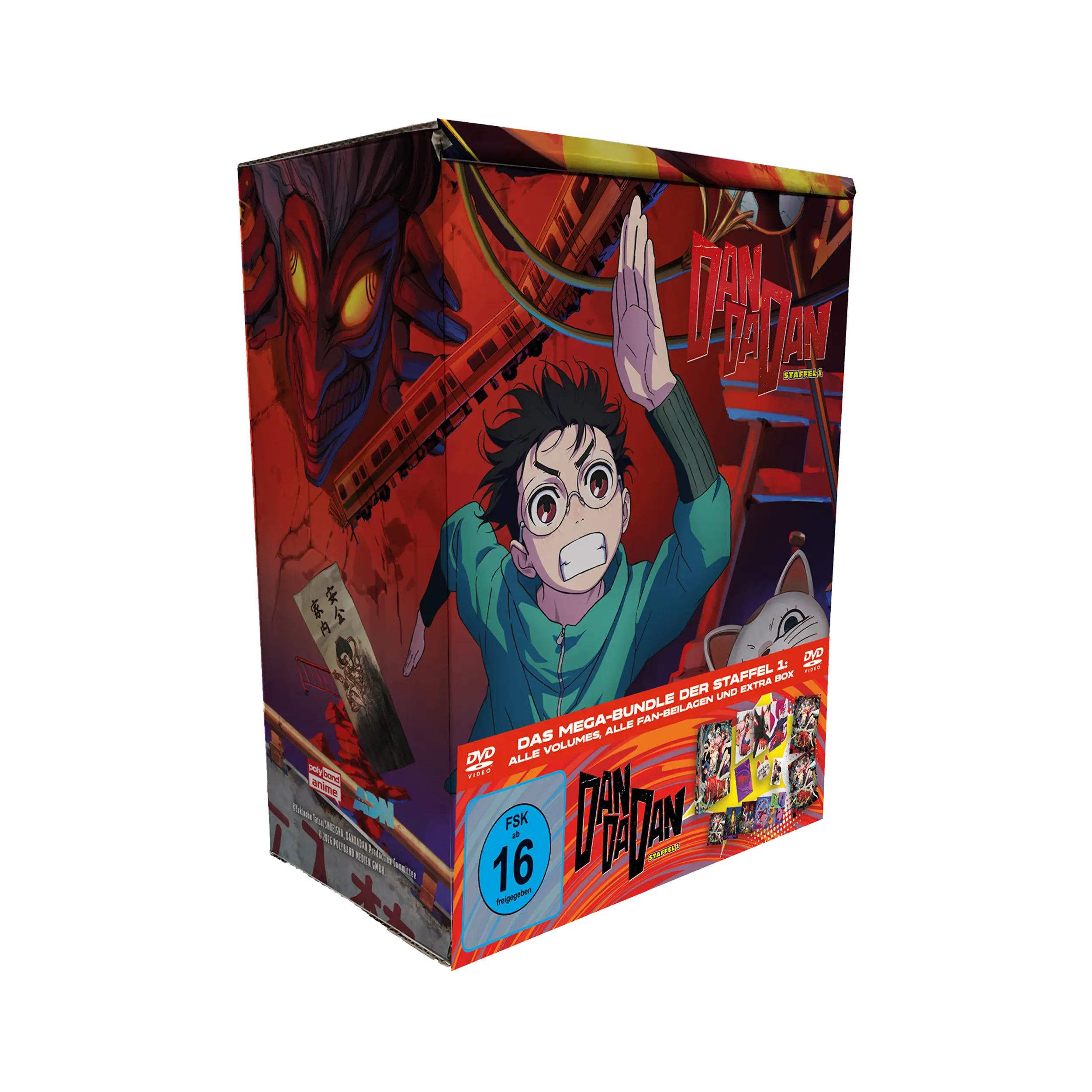 DAN DA DAN - Staffel 1 - Das Mega-Bundle: Alle Volumes und Extras in einer Box (DVD)