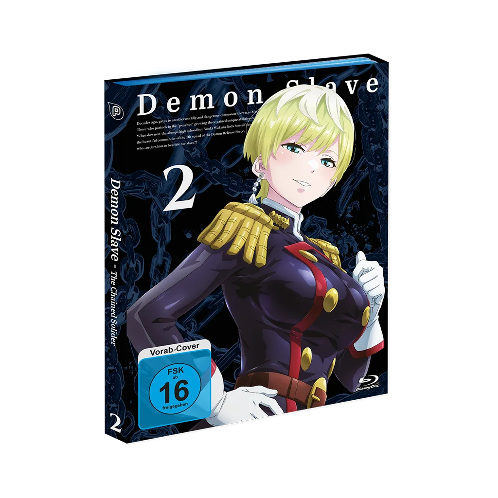 Demon Slave Blu-ray Volume 2 Box Set, The Chained Soldier, hochwertige Verpackung