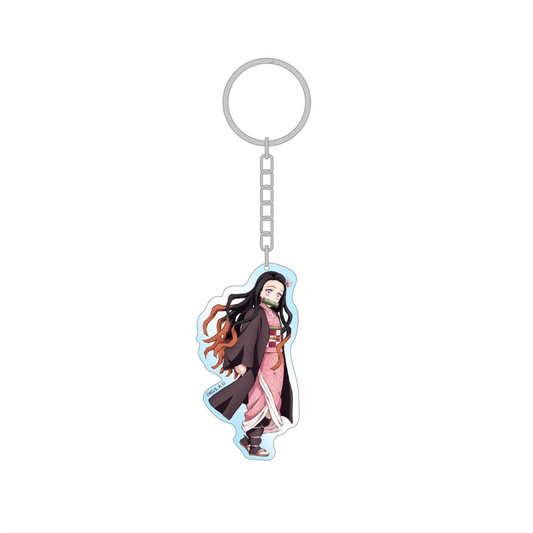 Demon Slayer - Acrylschlüsselanhänger (Holo-Effekt) - Nezuko (7cm)