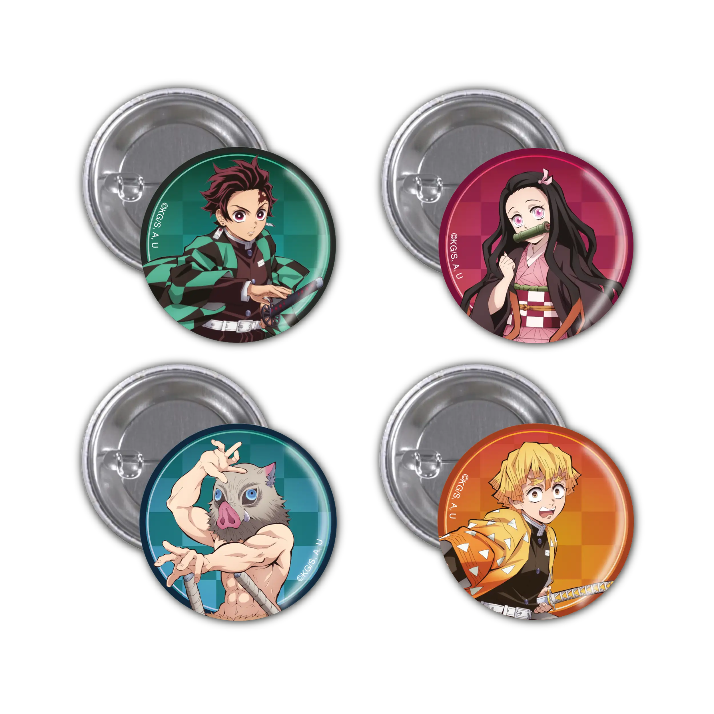 Demon Slayer -kimetsu no yaiba- Entertainment District Arc - Button - Zenitsu