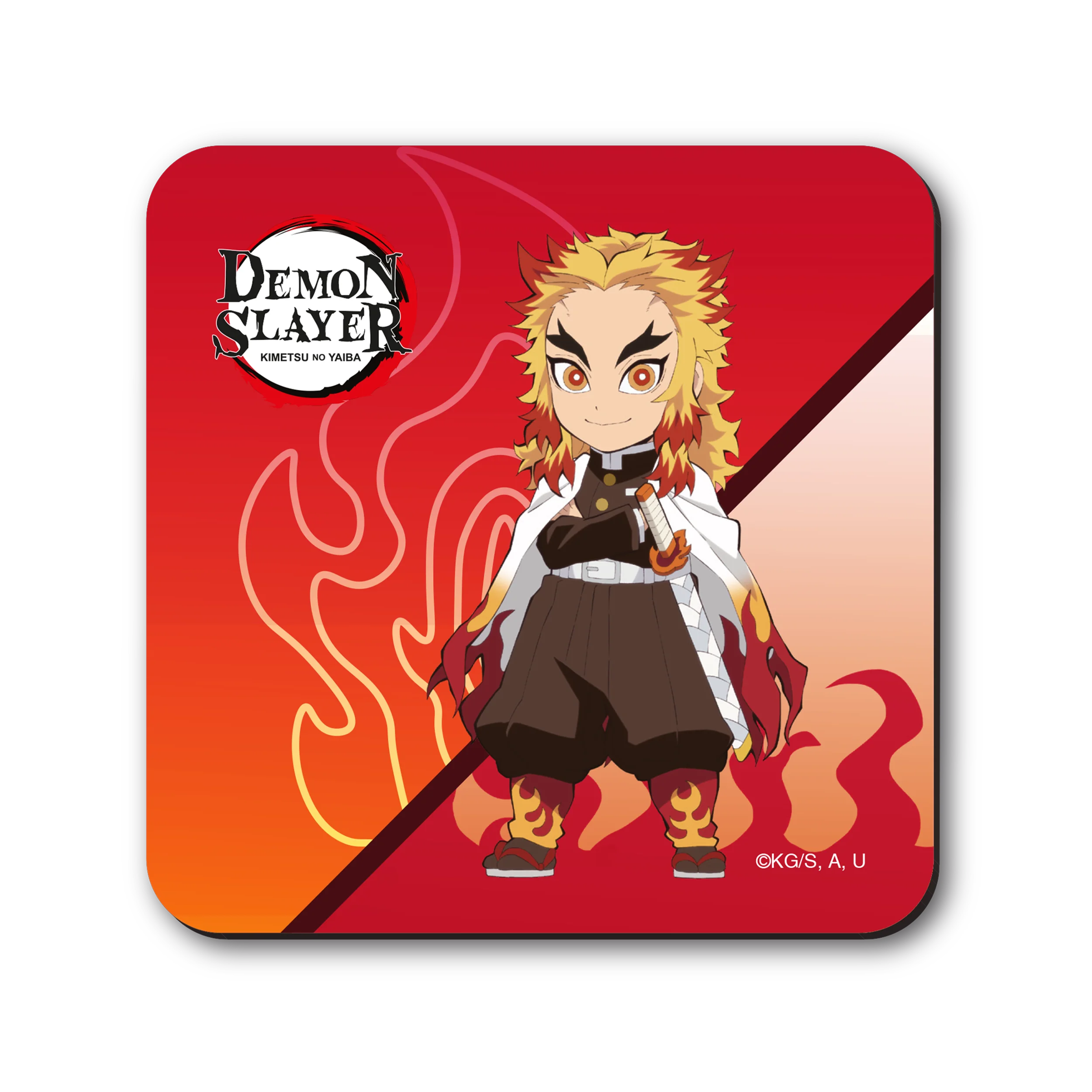 Demon Slayer -Kimetsu no Yaiba- Entertainment District Arc - Untersetzer-Set Chibi Säulen (Set A)