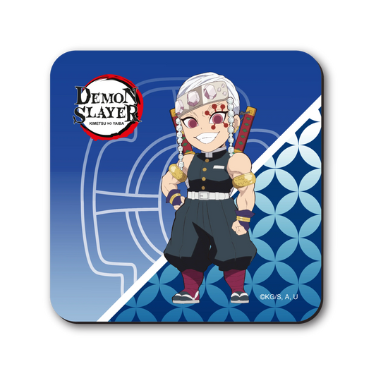 Demon Slayer -Kimetsu no Yaiba- Entertainment District Arc - Untersetzer-Set Chibi Säulen (Set A)