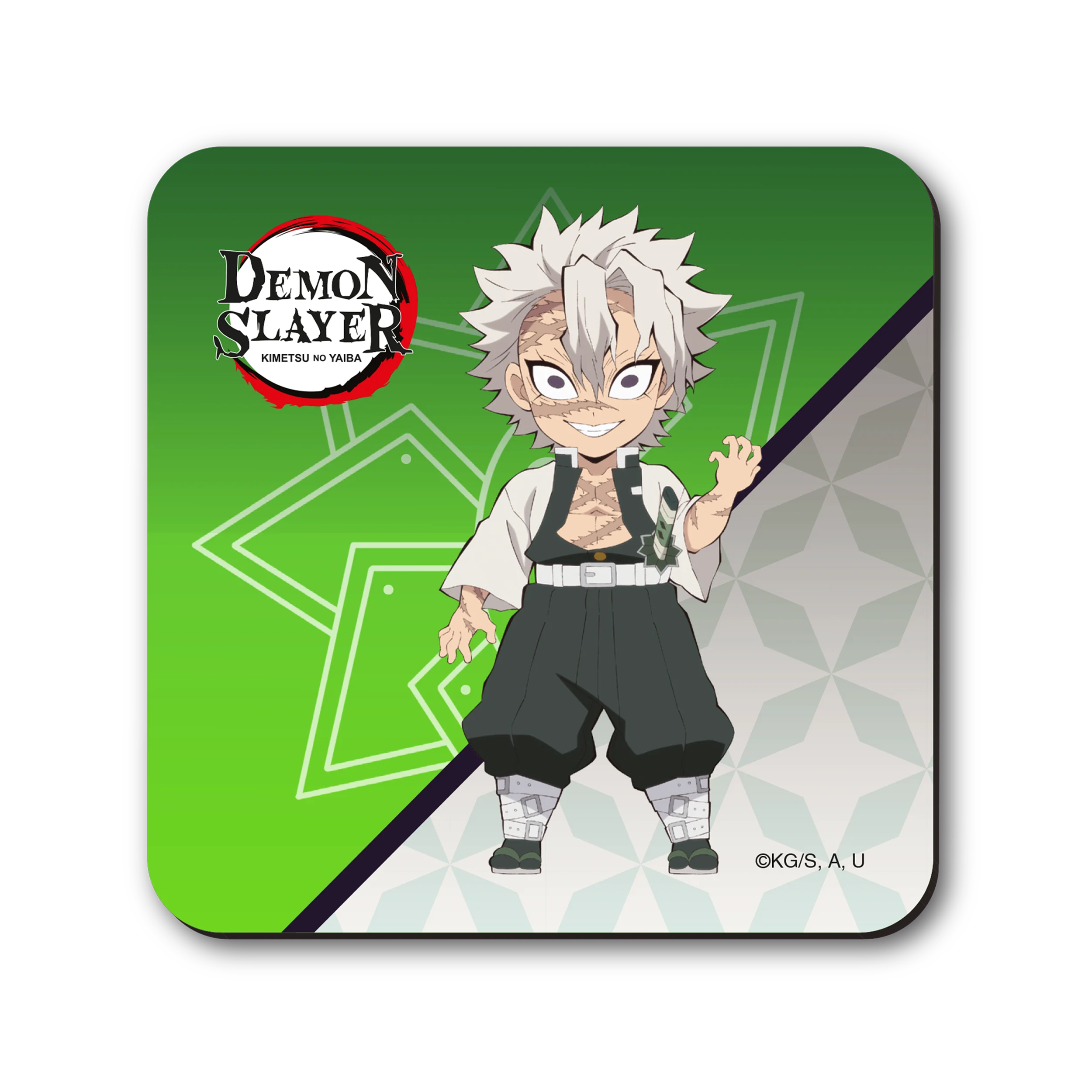 Demon Slayer -Kimetsu no Yaiba- Entertainment District Arc - Untersetzer-Set Chibi Säulen (Set B)