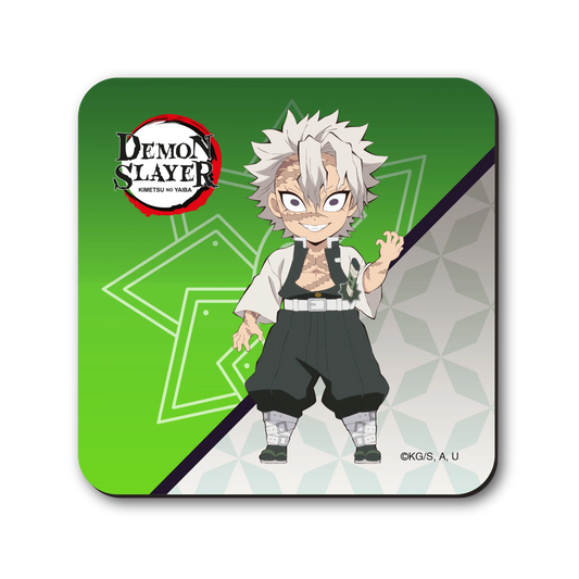 Demon Slayer -Kimetsu no Yaiba- Entertainment District Arc - Untersetzer-Set Chibi Säulen (Set B)