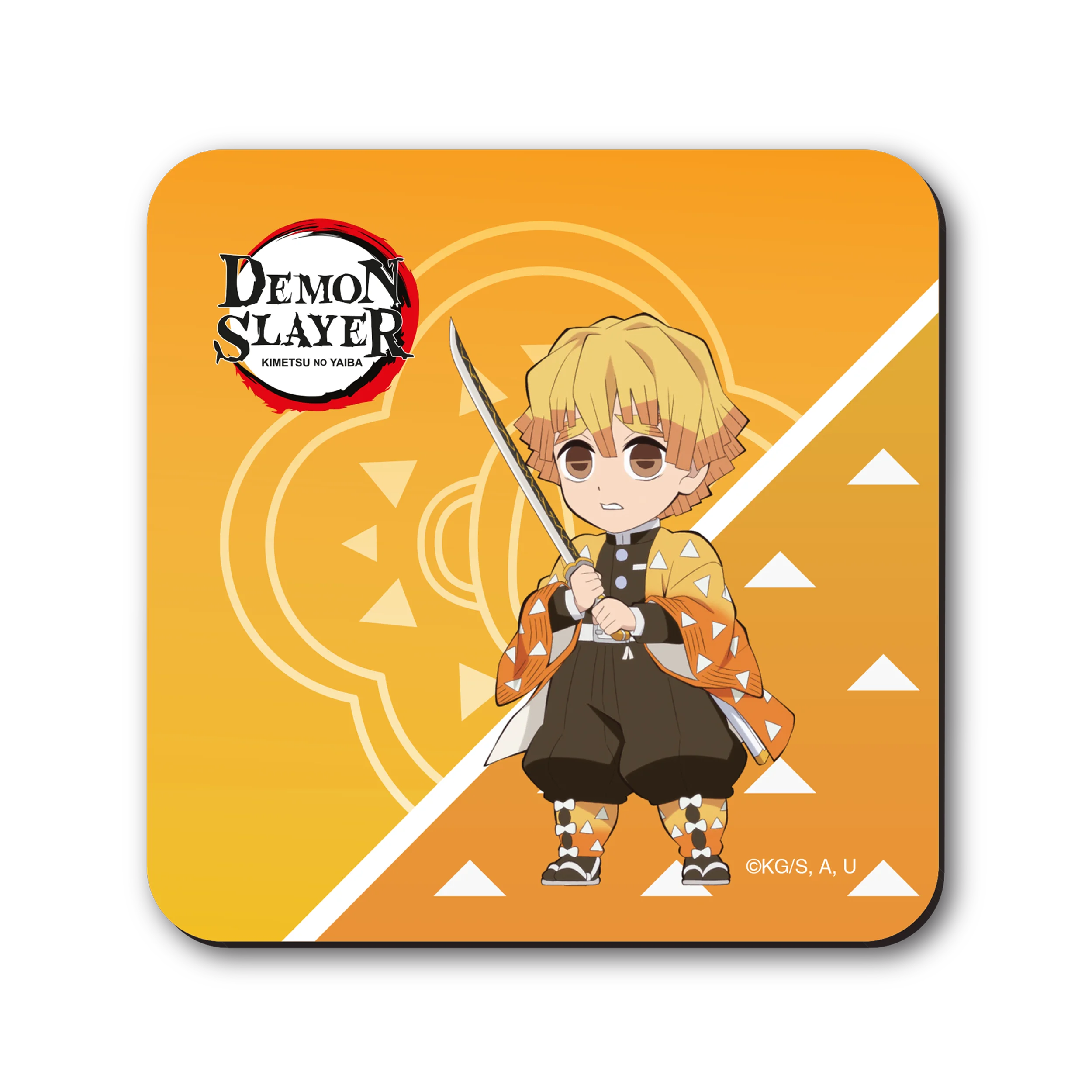 Demon Slayer -Kimetsu no Yaiba- Entertainment District Arc - Untersetzer-Set Chibi Tanjiro und Freunde