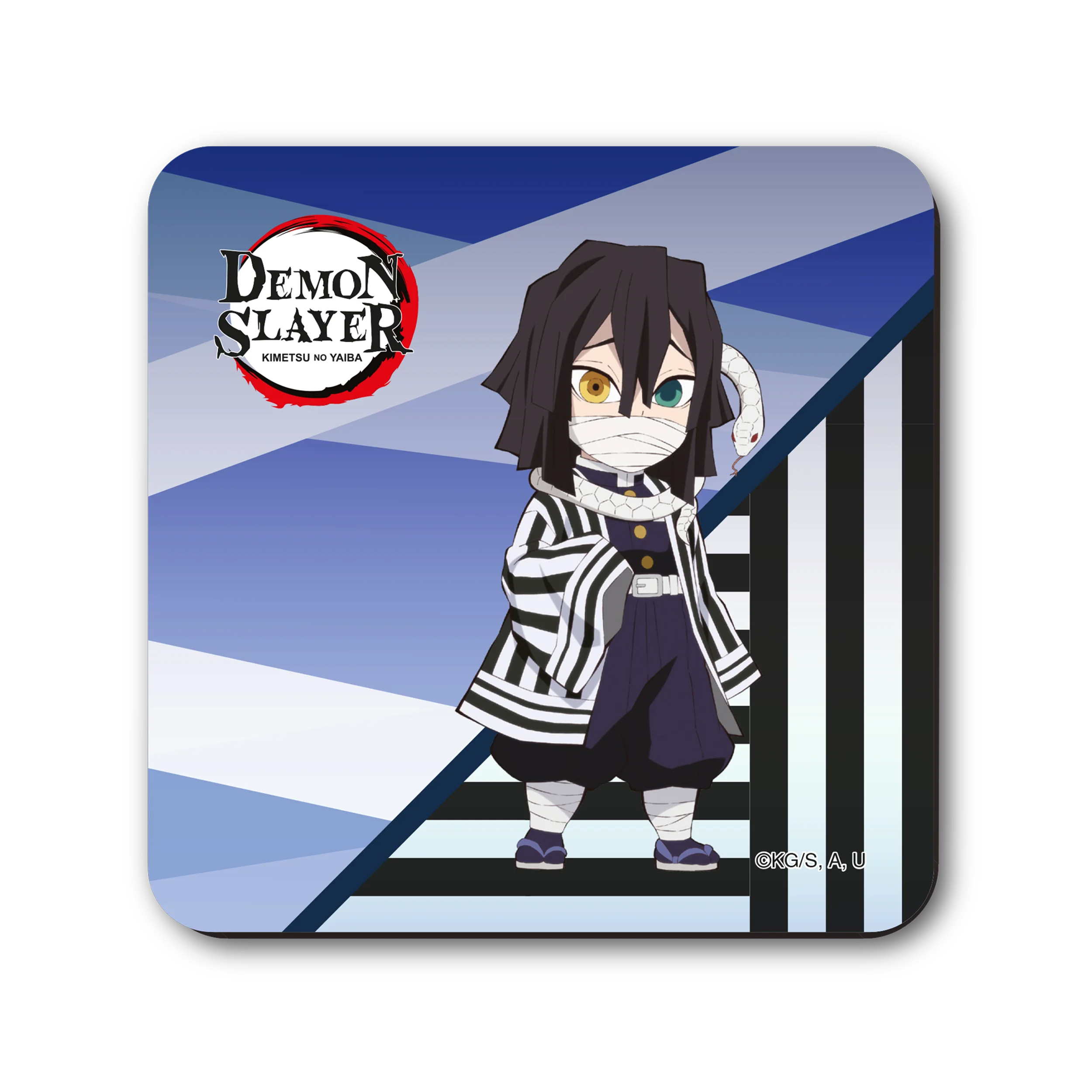 Demon Slayer -Kimetsu no Yaiba- Entertainment District Arc - Untersetzer-Set Chibi Säulen (Set B)