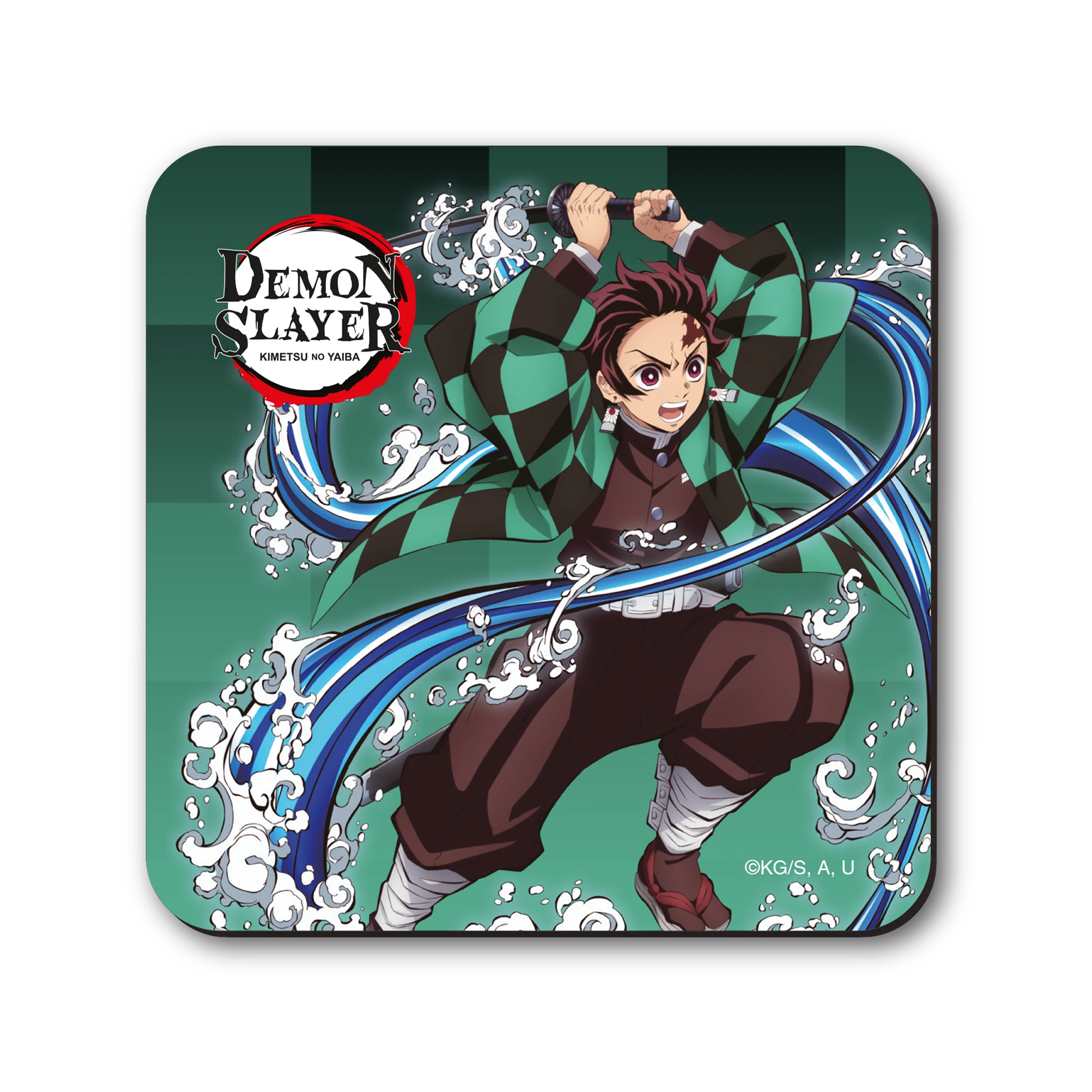 Demon Slayer -Kimetsu no Yaiba- Mugen Train Arc- Untersetzer-Set- Tanjiro und Freunde