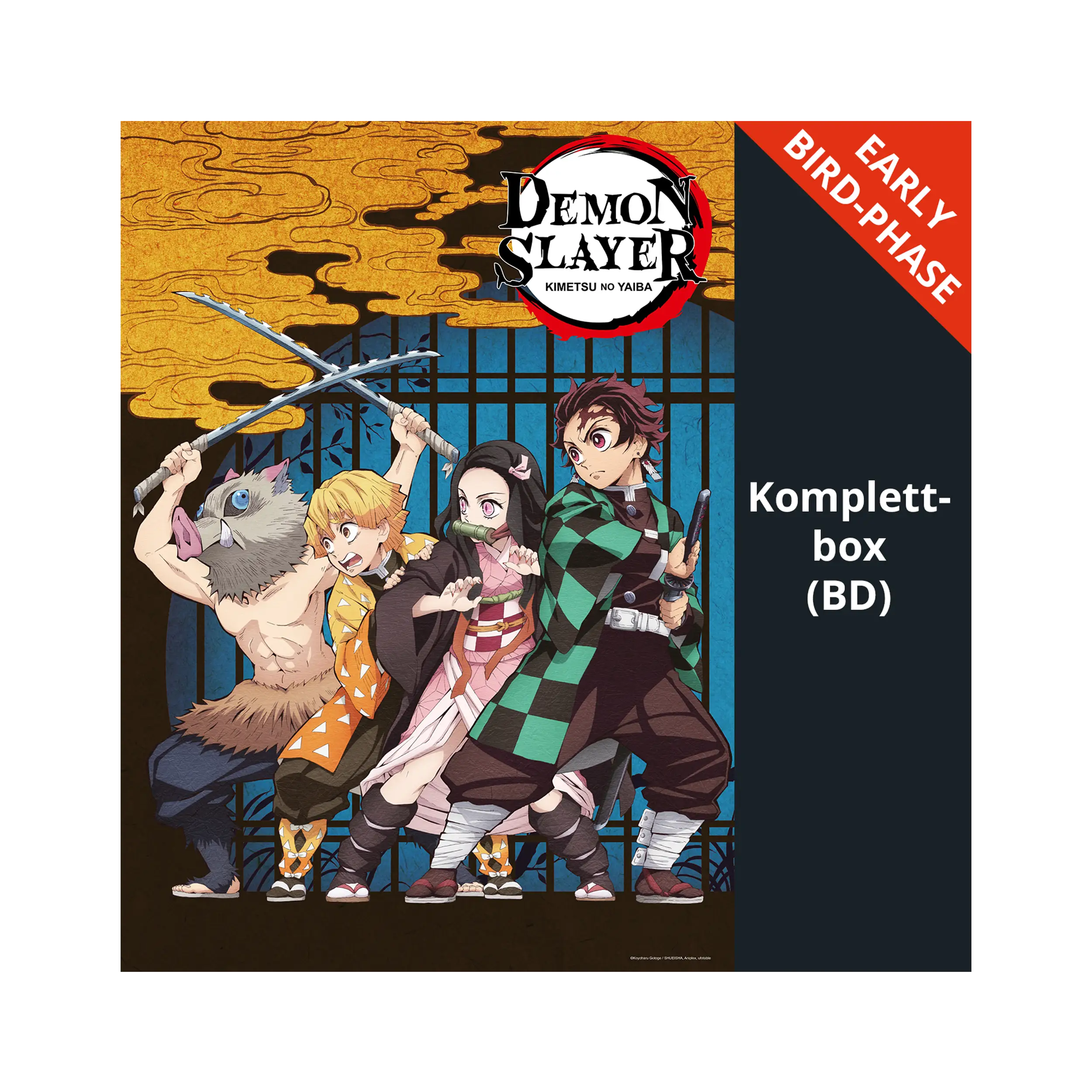 Demon Slayer: Kimetsu no Yaiba - Season 1 - Komplettbox - Limited Edition mit Steelbook (Blu-ray)