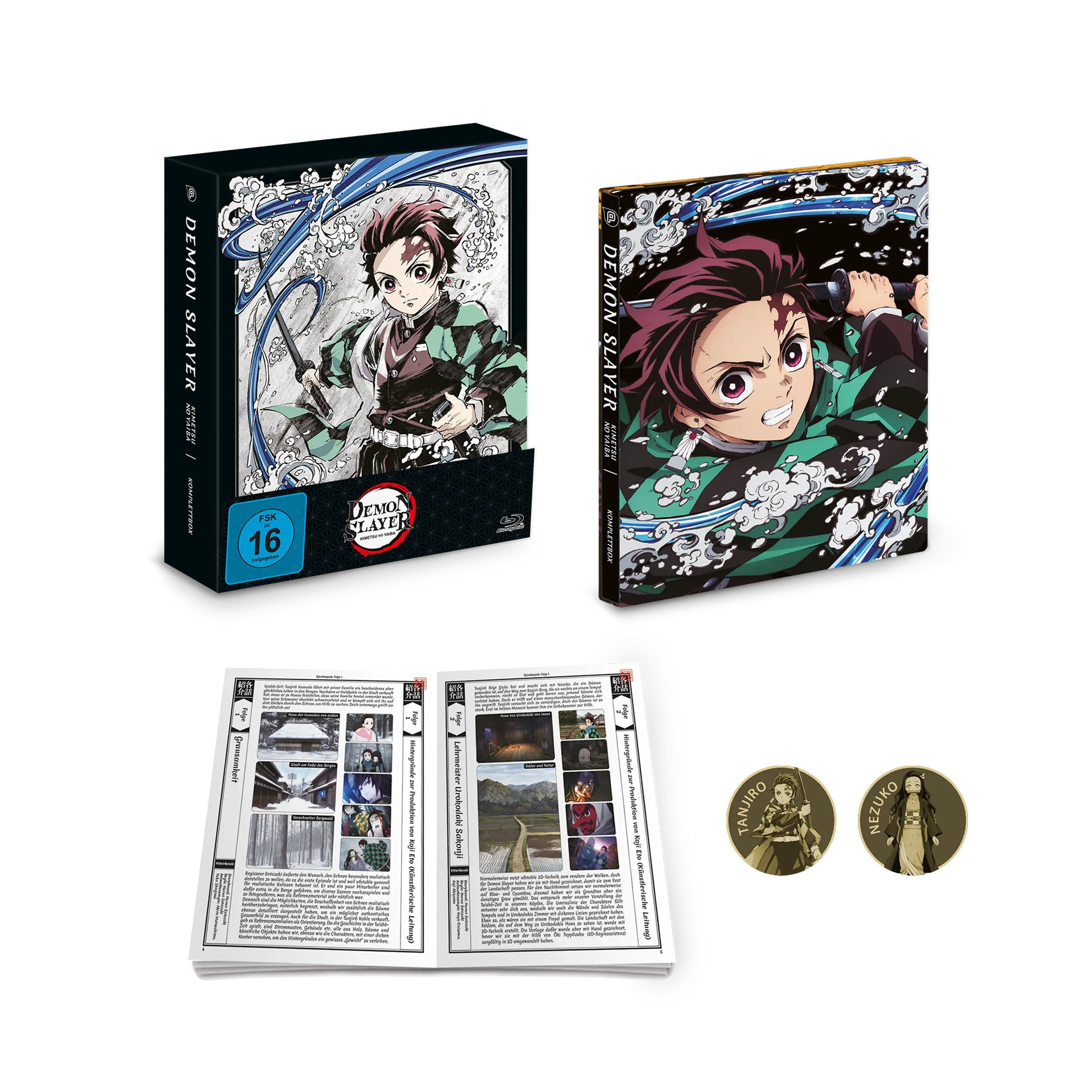 Demon Slayer: Kimetsu no Yaiba - Season 1 - Komplettbox - Limited Edition mit Steelbook (Blu-ray)