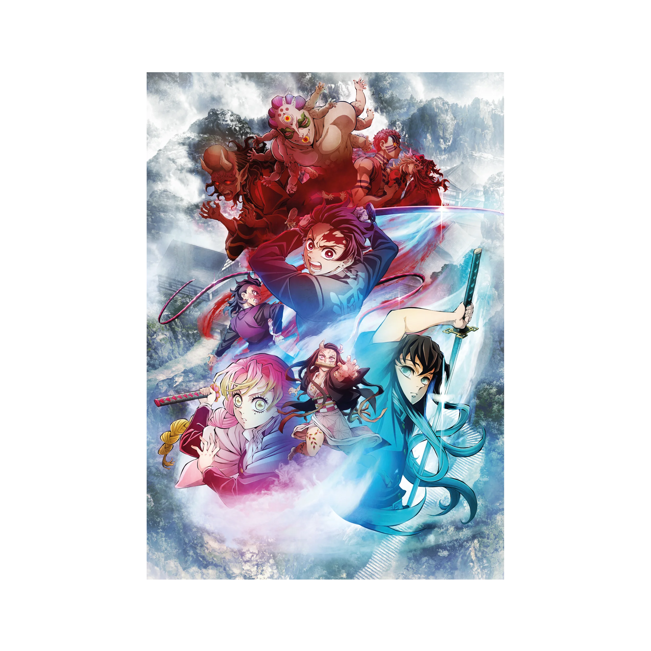 Demon Slayer - Kimetsu no Yaiba - Sword Smith Village Arc - 3D-Karte - ’Key Visual’ - Promoaktion