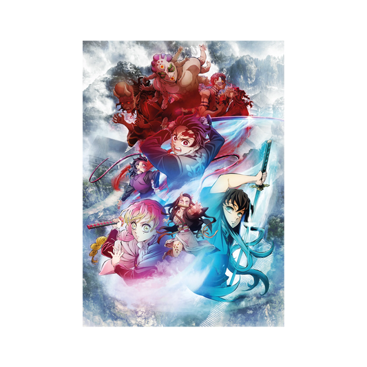 Demon Slayer - Kimetsu no Yaiba - Sword Smith Village Arc - 3D-Karte - ’Key Visual’ - Promoaktion